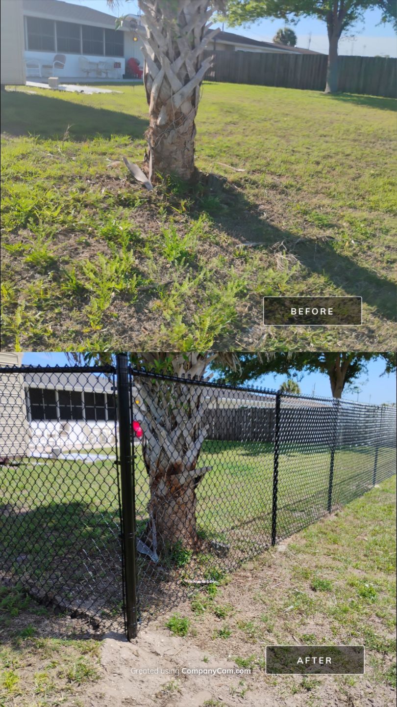 Chain Link Installation in North Port by True Fence LLC