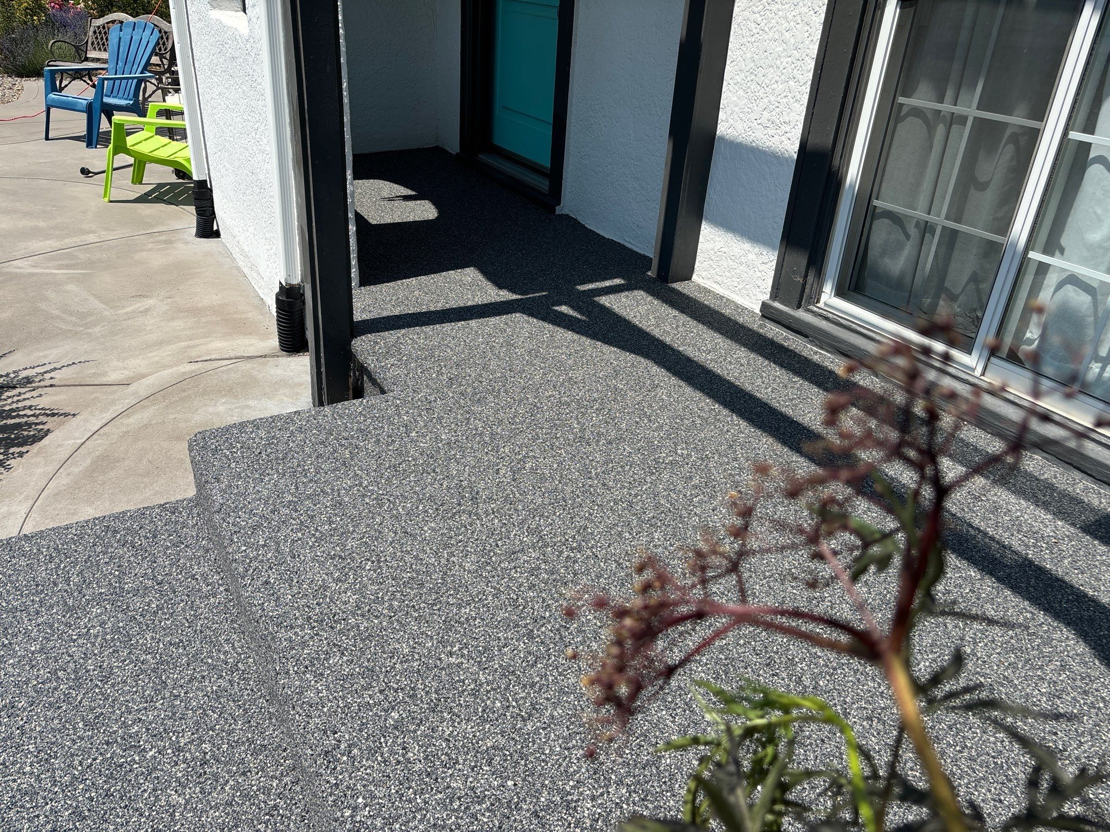 Front Stoop Upgrade for Sylvia by Mr. Mudd Concrete