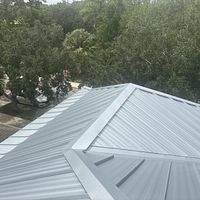 24ga 1.5" Mechanical Seam Mill Finish by Total Roofing System The Metal Roof Experts