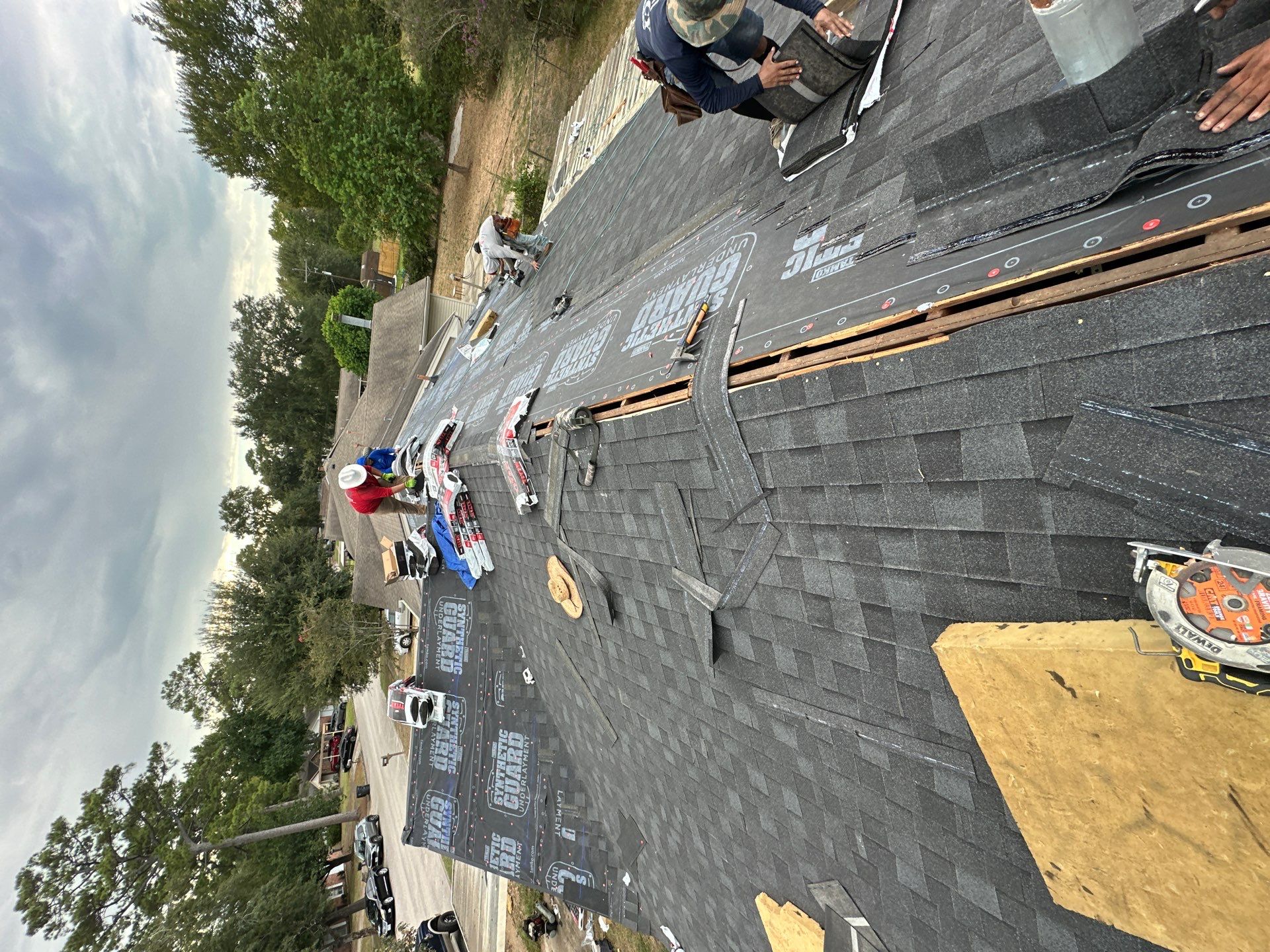 Shingle Project - Conroe, Texas by Hartland Roofing & Construction