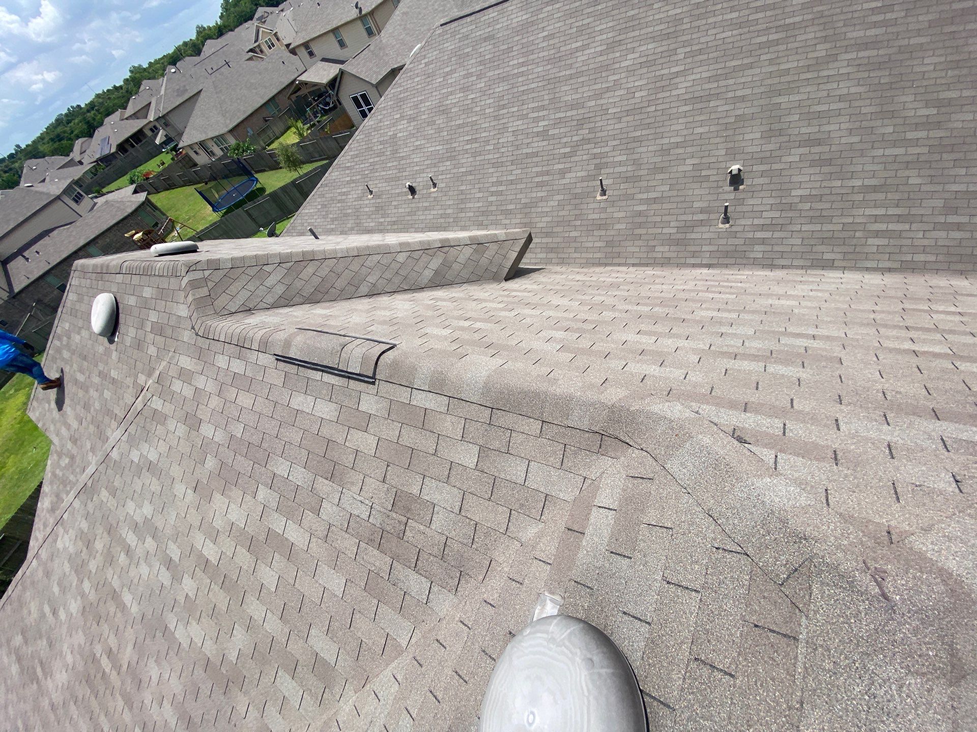 Residential Roofing Repair using Owen's Corning Duration (Lifetime) Shingles by Roof Repair Company