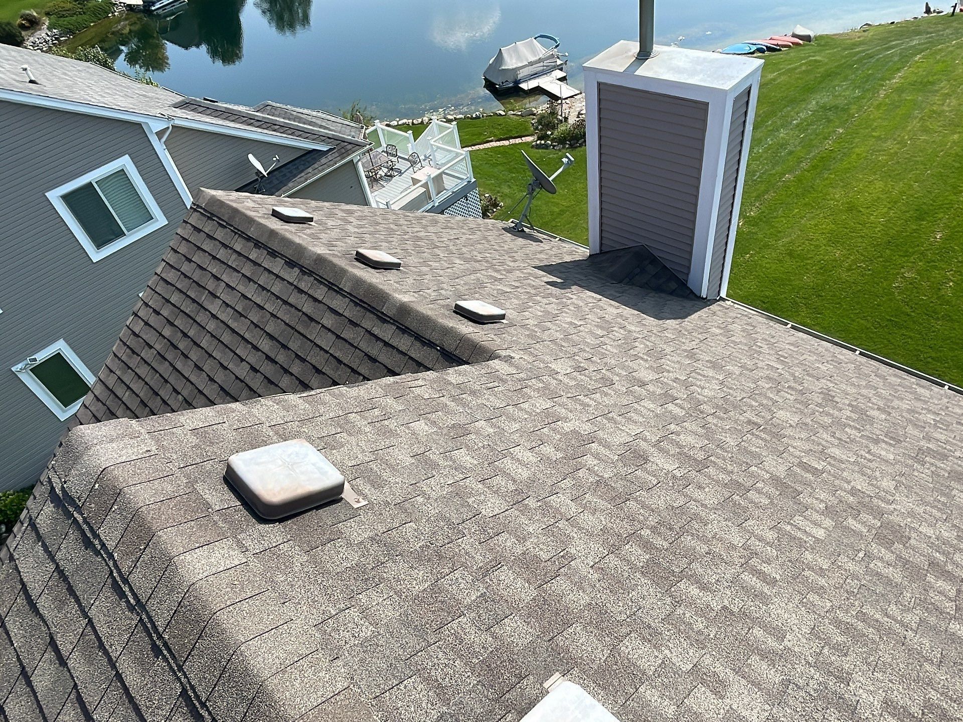 Roof Replacement using Owens Corning Duration Shingle by 180 Contractors