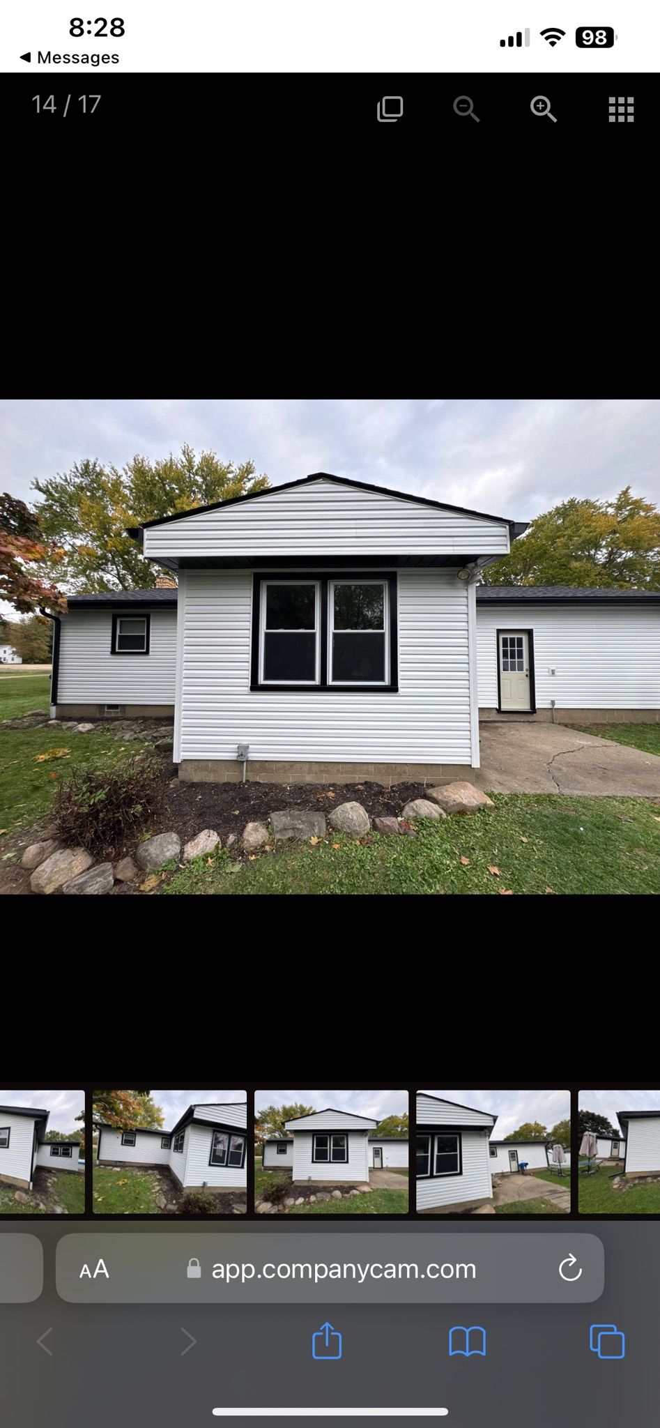 Night & Day: The Ultimate Black & White Exterior Makeover! by Cornerstone Roofing And Siding