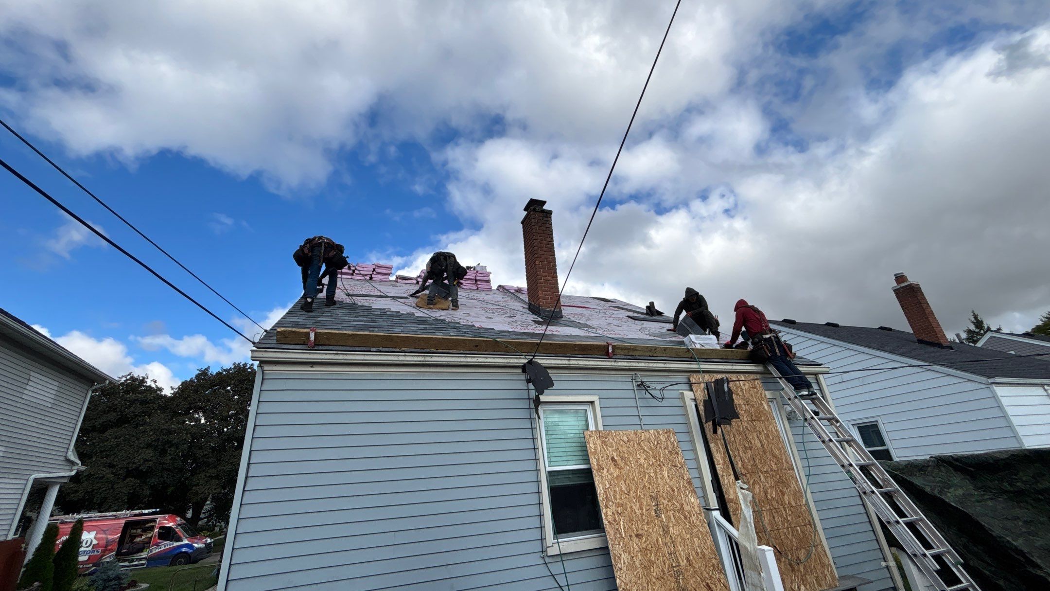 Roof Replacement using Owens Corning Slatestone Gray by 180 Contractors