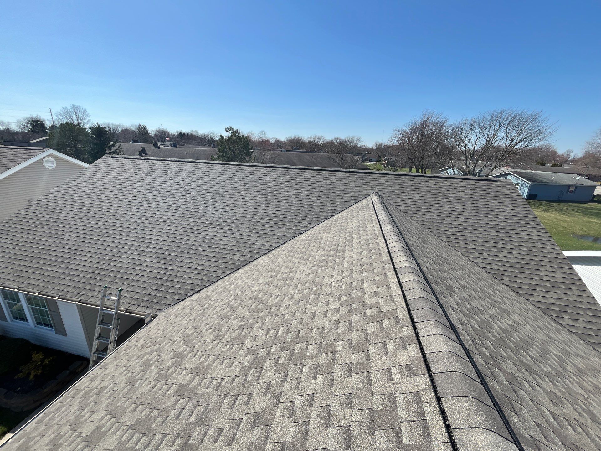 Residential Roofing Installation using CertainTeed Landmark Weathered Wood by Nitro Roofing and Construction