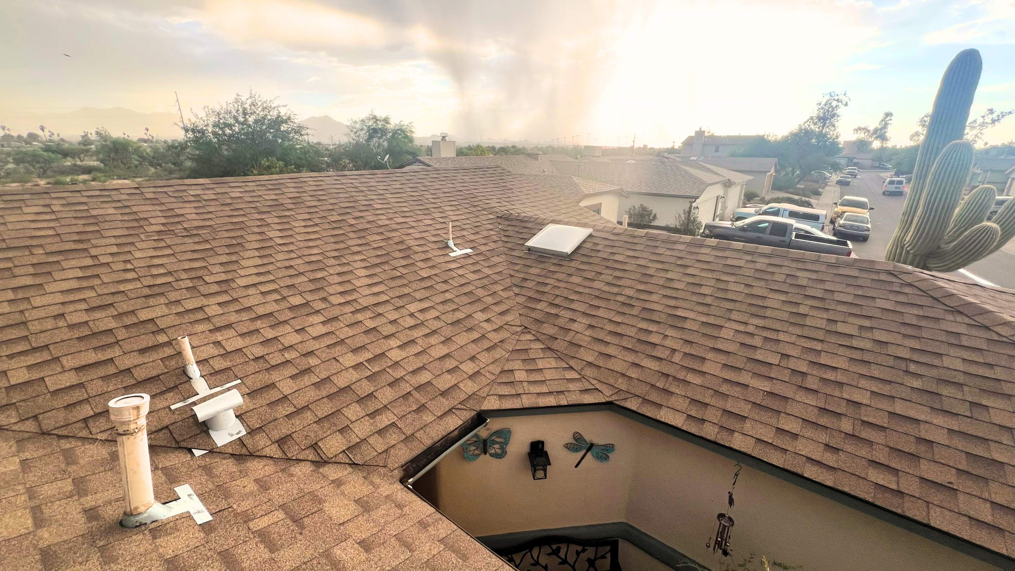 Desert Tan Shingles by Reimagine Roofing