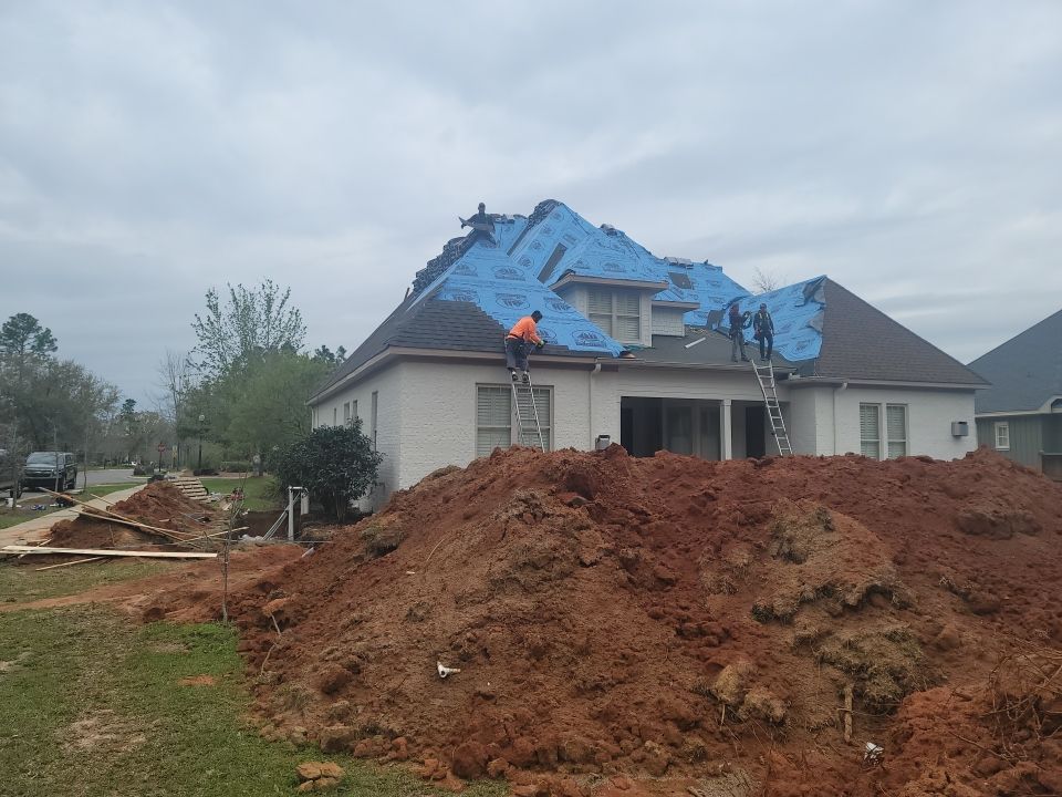 Residential Roofing Installation using Roof Replacement by American Roofing & Construction LLC