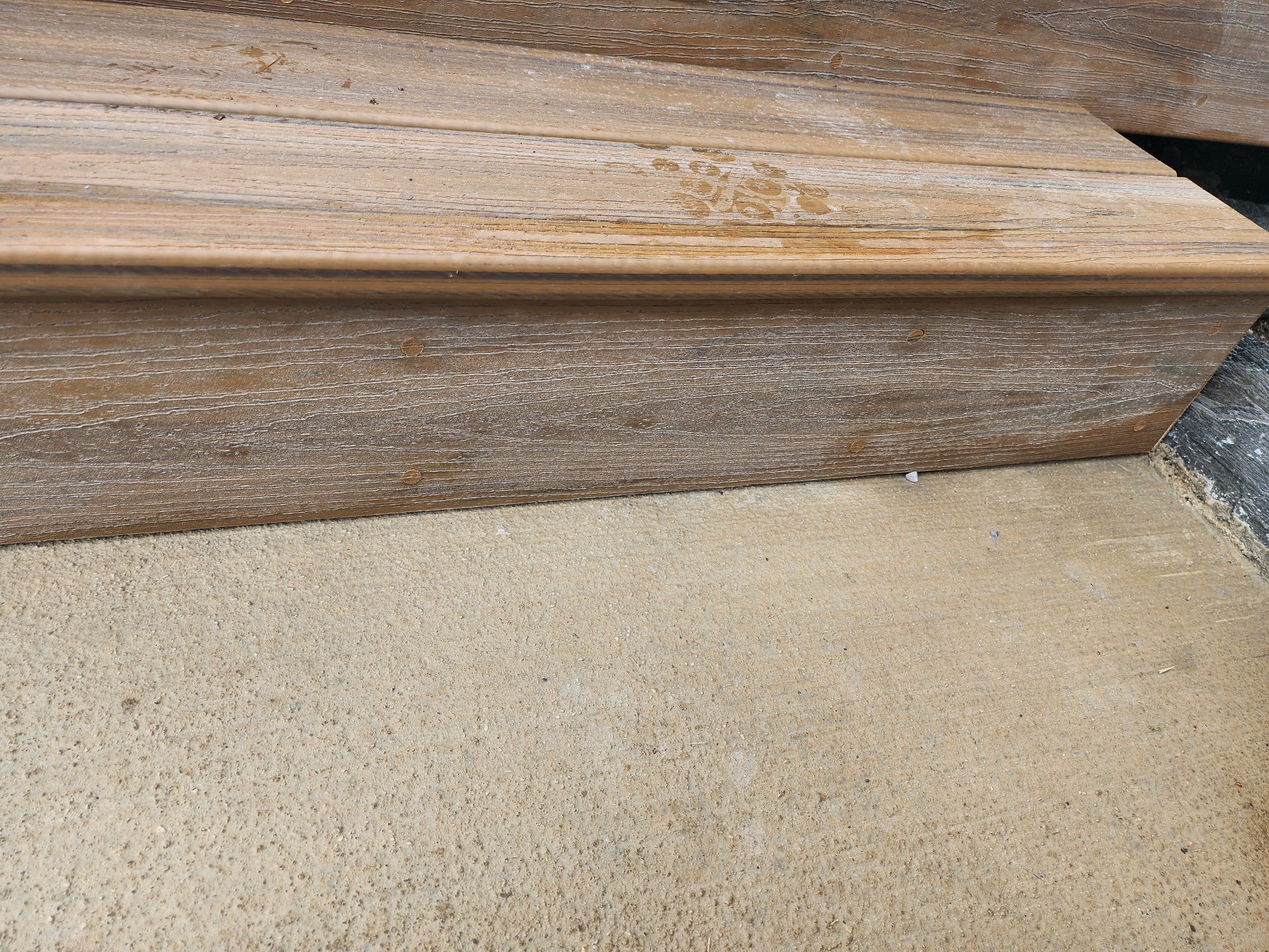 Deck Installation using Trex by Weather-Tite Exteriors LLC