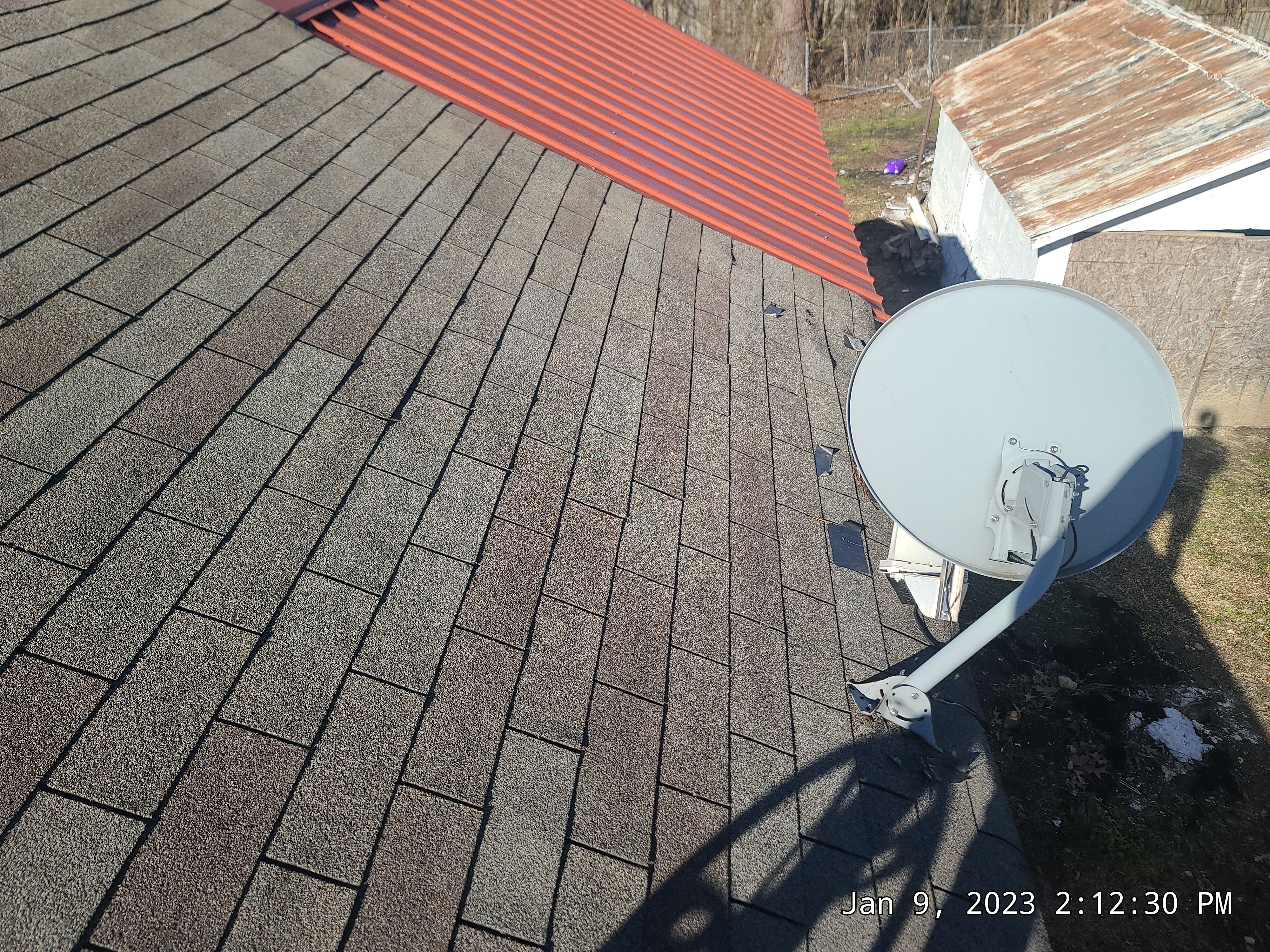 Residential Roofing Installation using 29 gauge metal by Hostetler Roofing