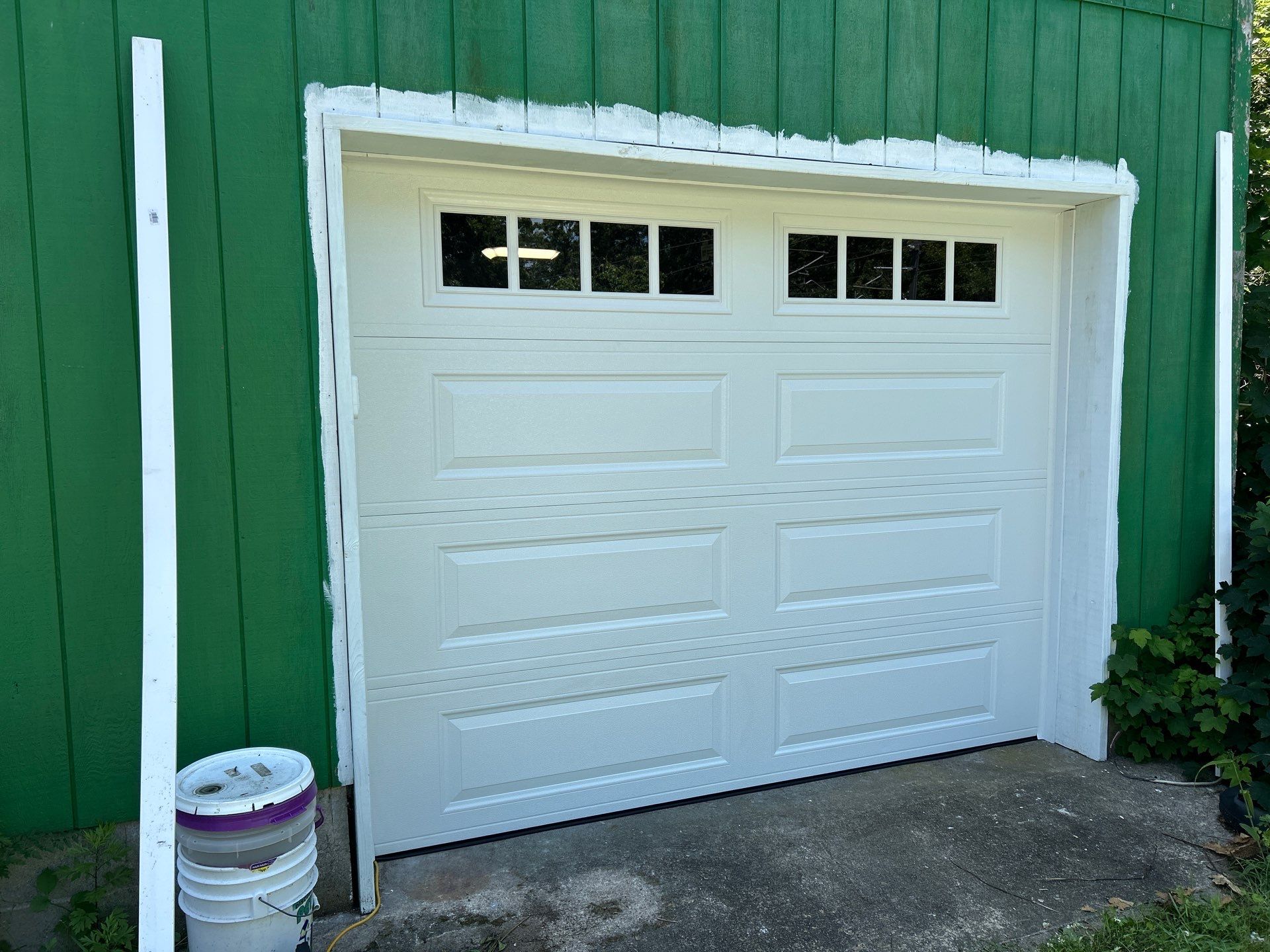 Reliable Garage Door Upgrade with Amarr Lincoln Collection by DiGiorgi Roofing and Siding Inc