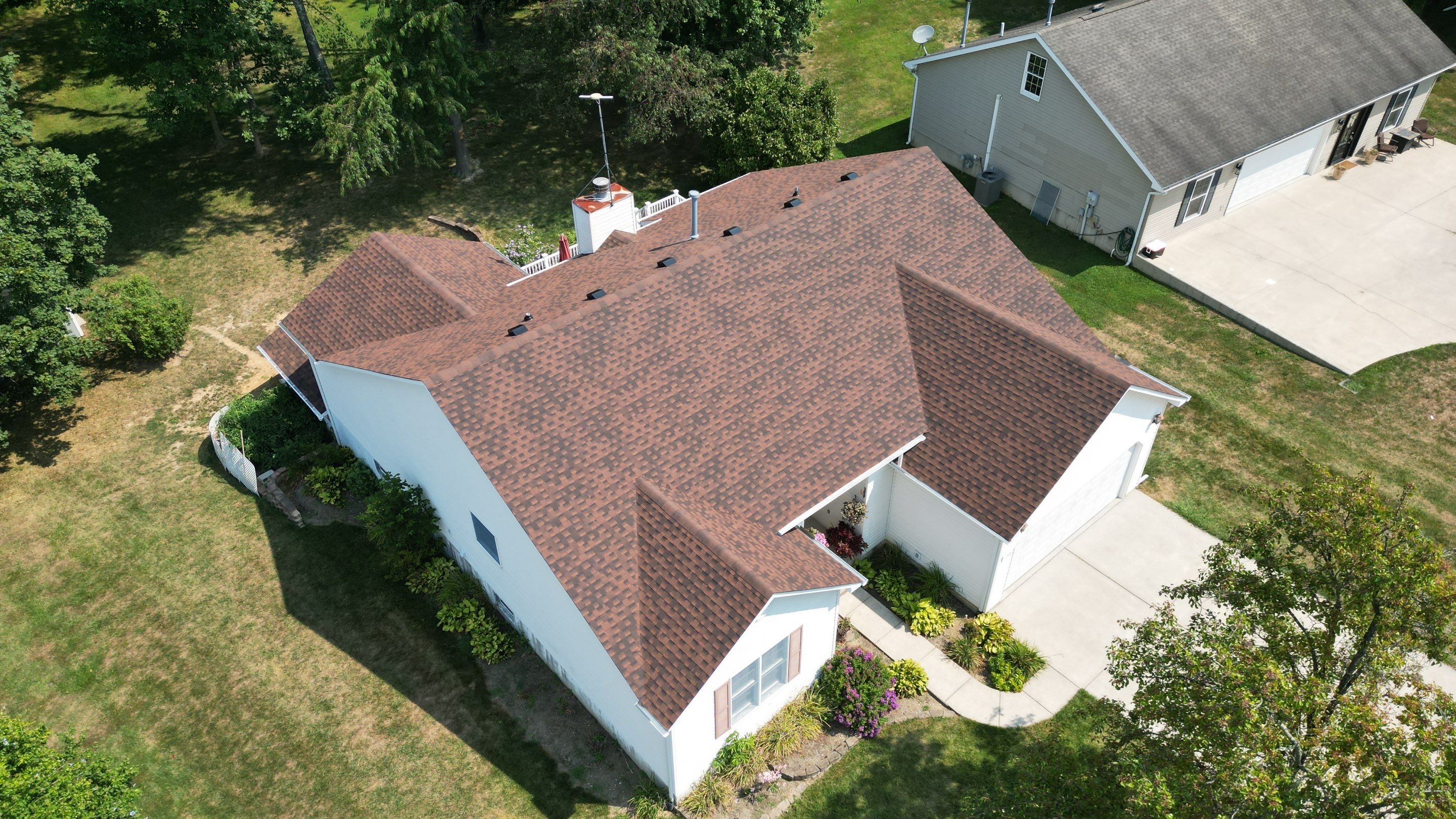 Residential Roofing Installation using Timberline HDZ Shingles - Hickory by RoofX 