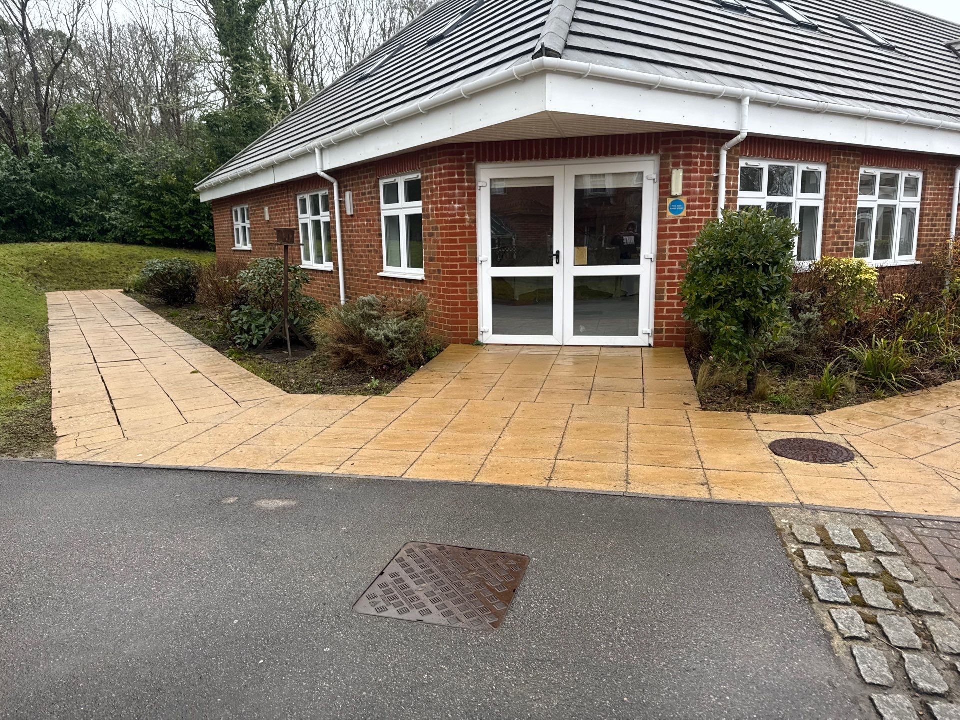 Care Home Roof and Walk Ways clean by Ges Exterior Cleaning ltd
