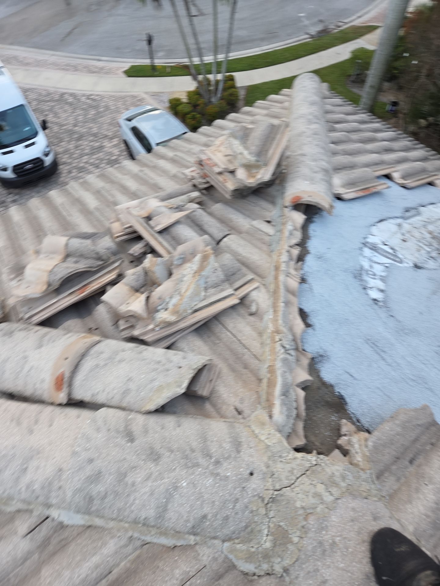 Concrete Tile Roof and Fascia Repair in Boynton Beach by Aastro Roofing