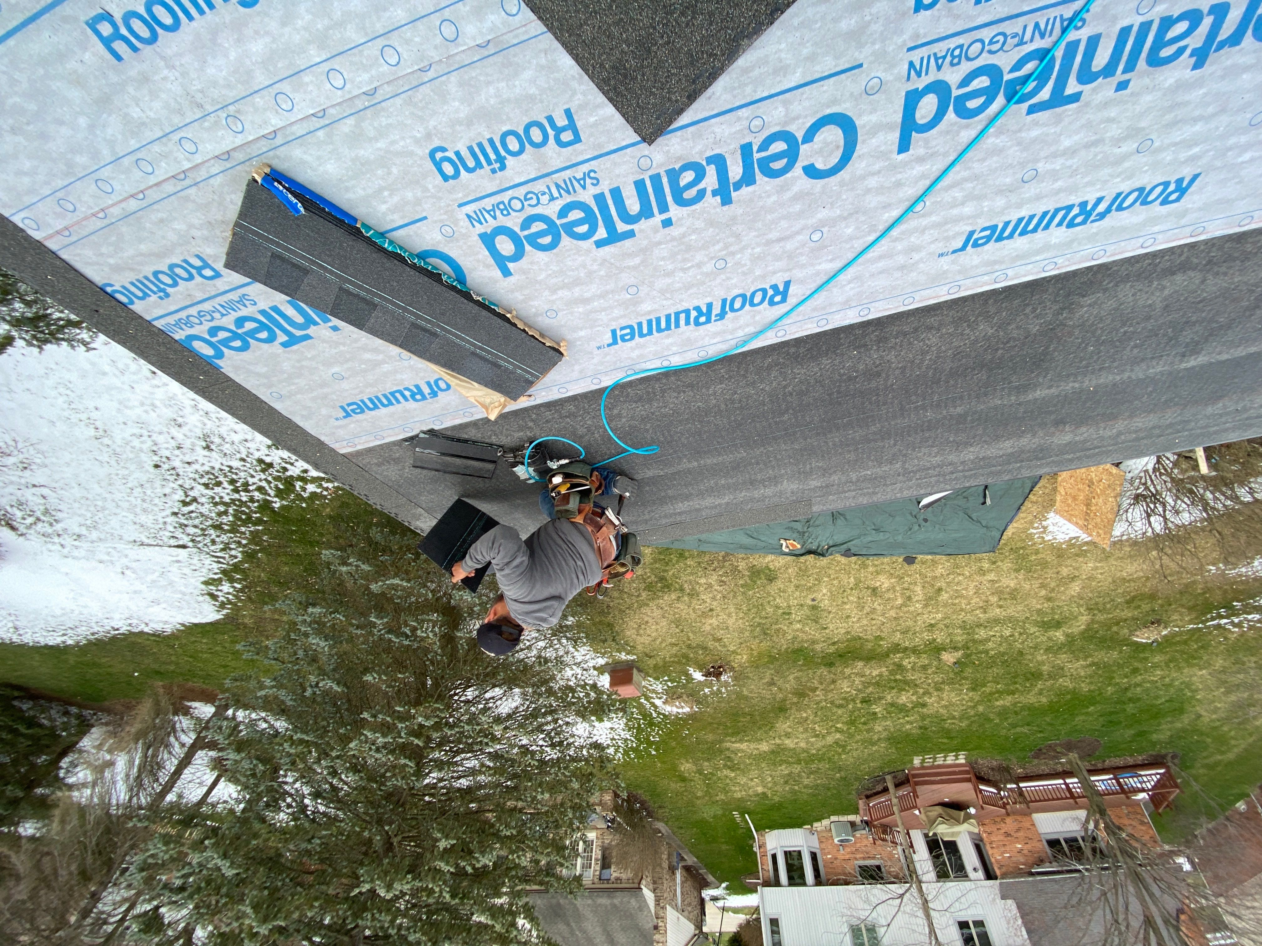 Roof Replacement using CertainTeed Landmark by 180 Contractors