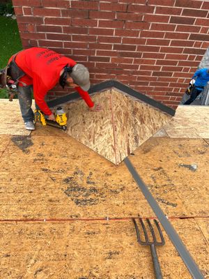 Residential Roofing Repair using Owen's Corning Duration (Lifetime) Shingles