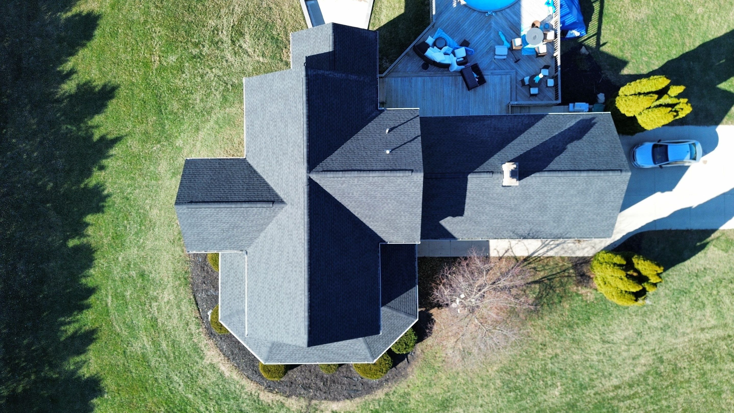Residential Roofing Installation using Timberline HDZ Shingles - Charcoal by RoofX 