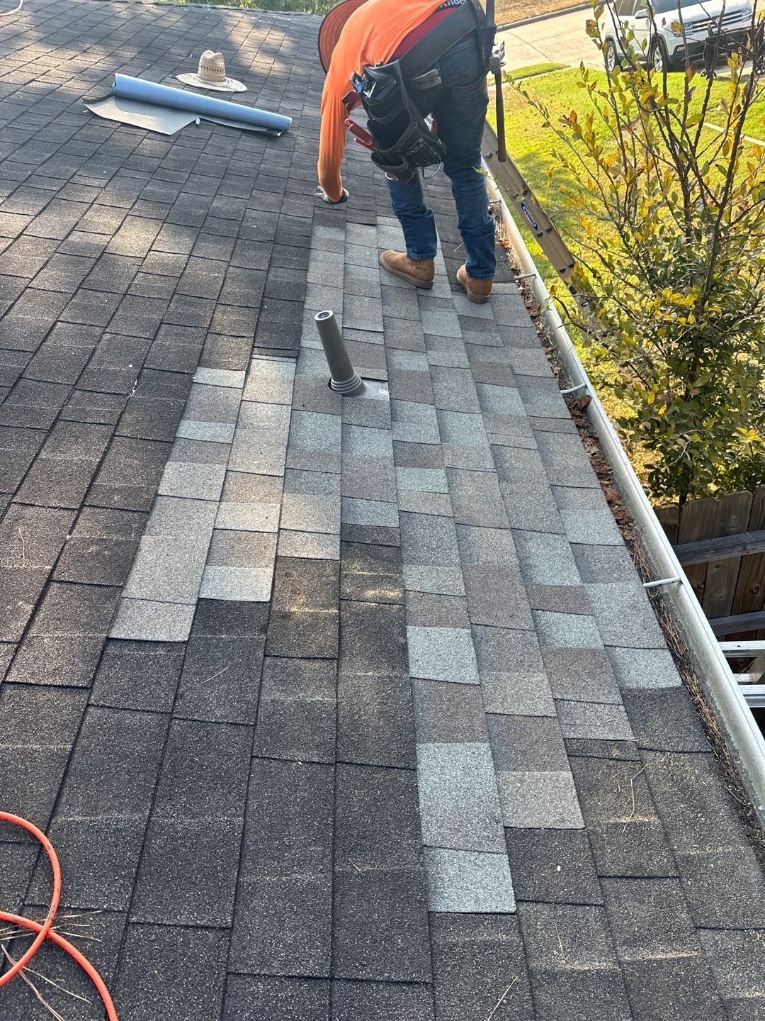 Residential Roofing Repair using Owen's Corning Duration (Lifetime) Shingles by Roof Repair Company