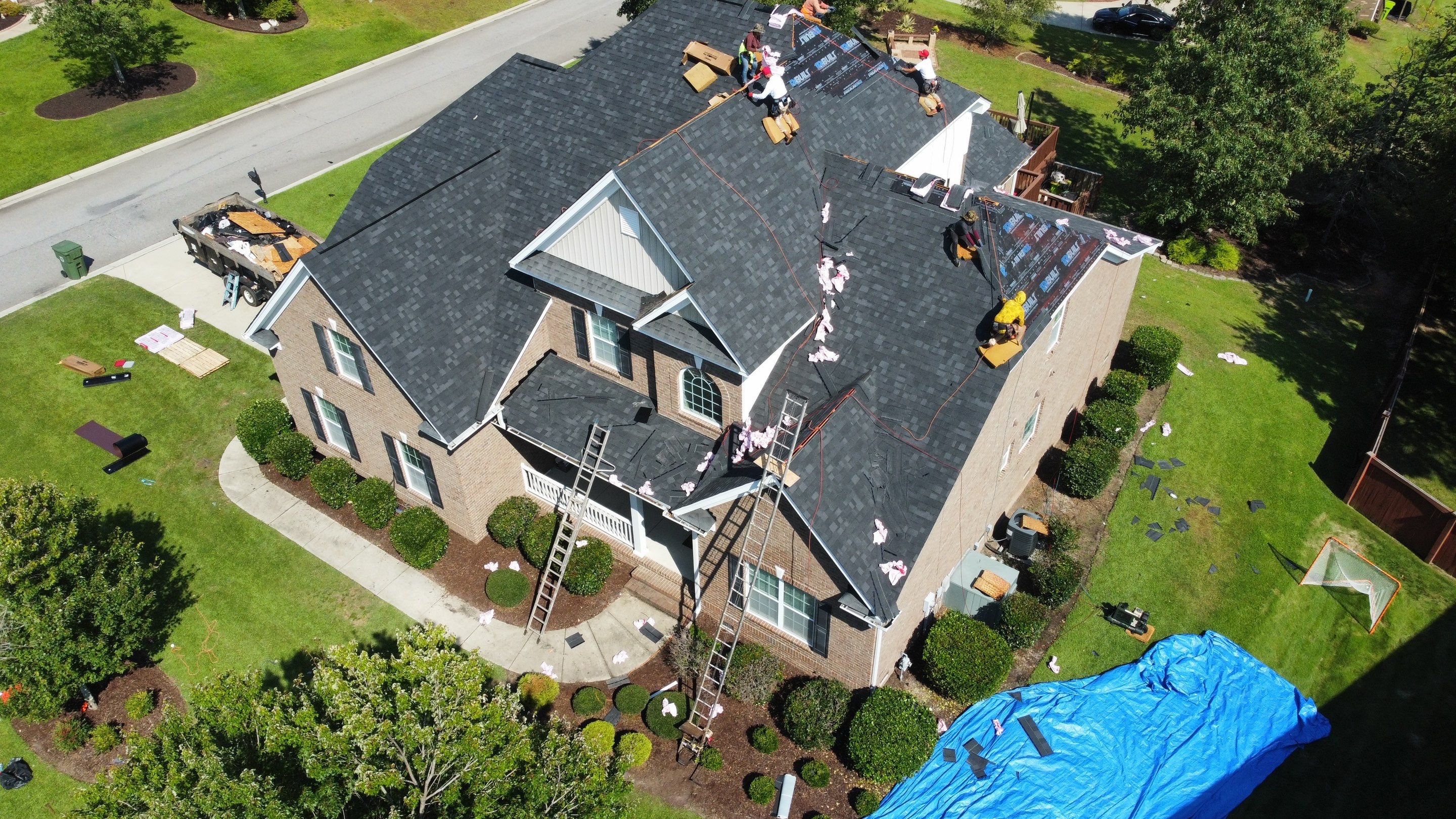 New Hail Damage Roof Replacement  by Midlands Roofing & Exteriors