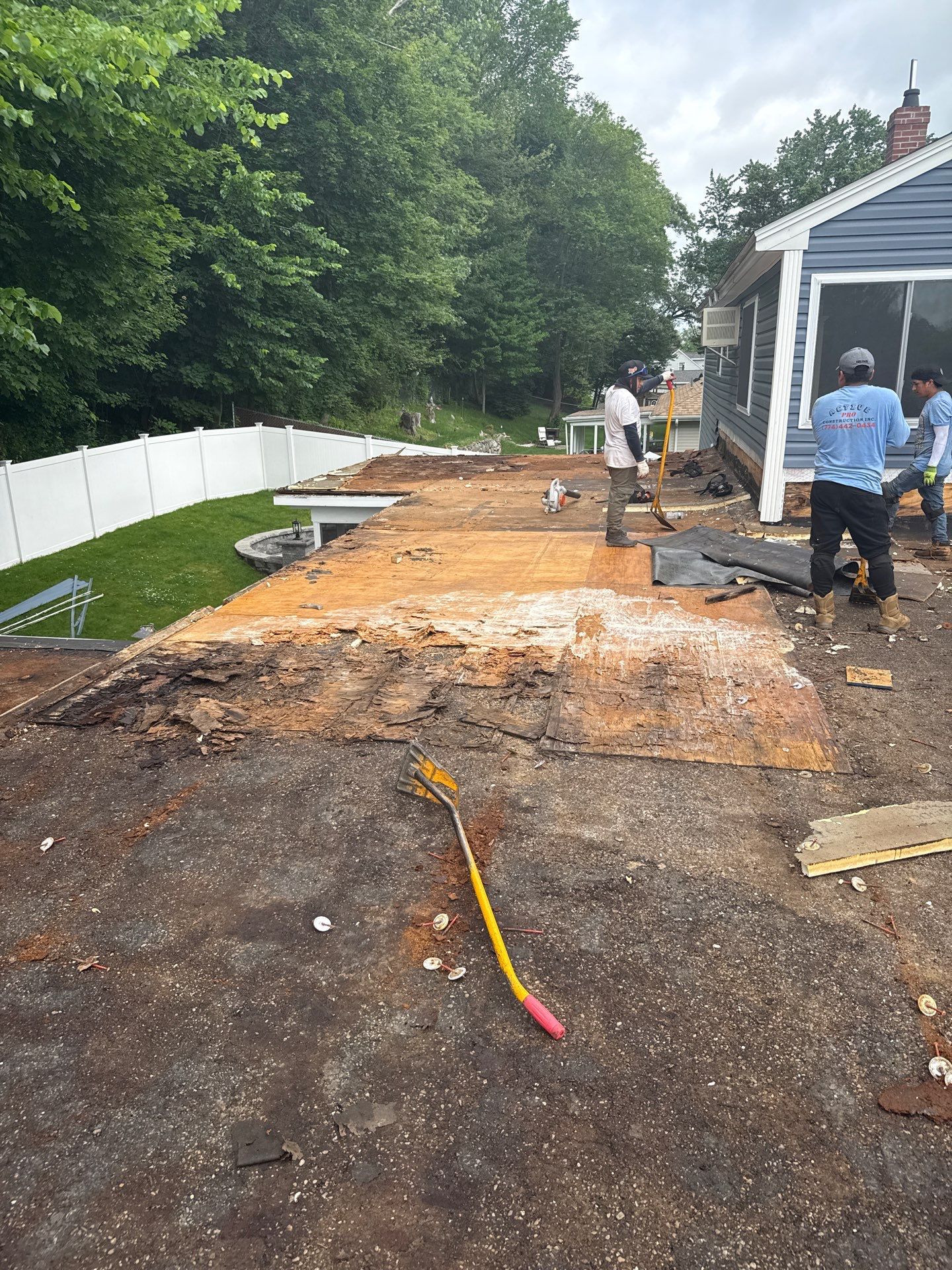 EPDM Flat Roof Installation + Seamless Gutter Upgrade by Mighty Dog Roofing of Greater Middlesex County