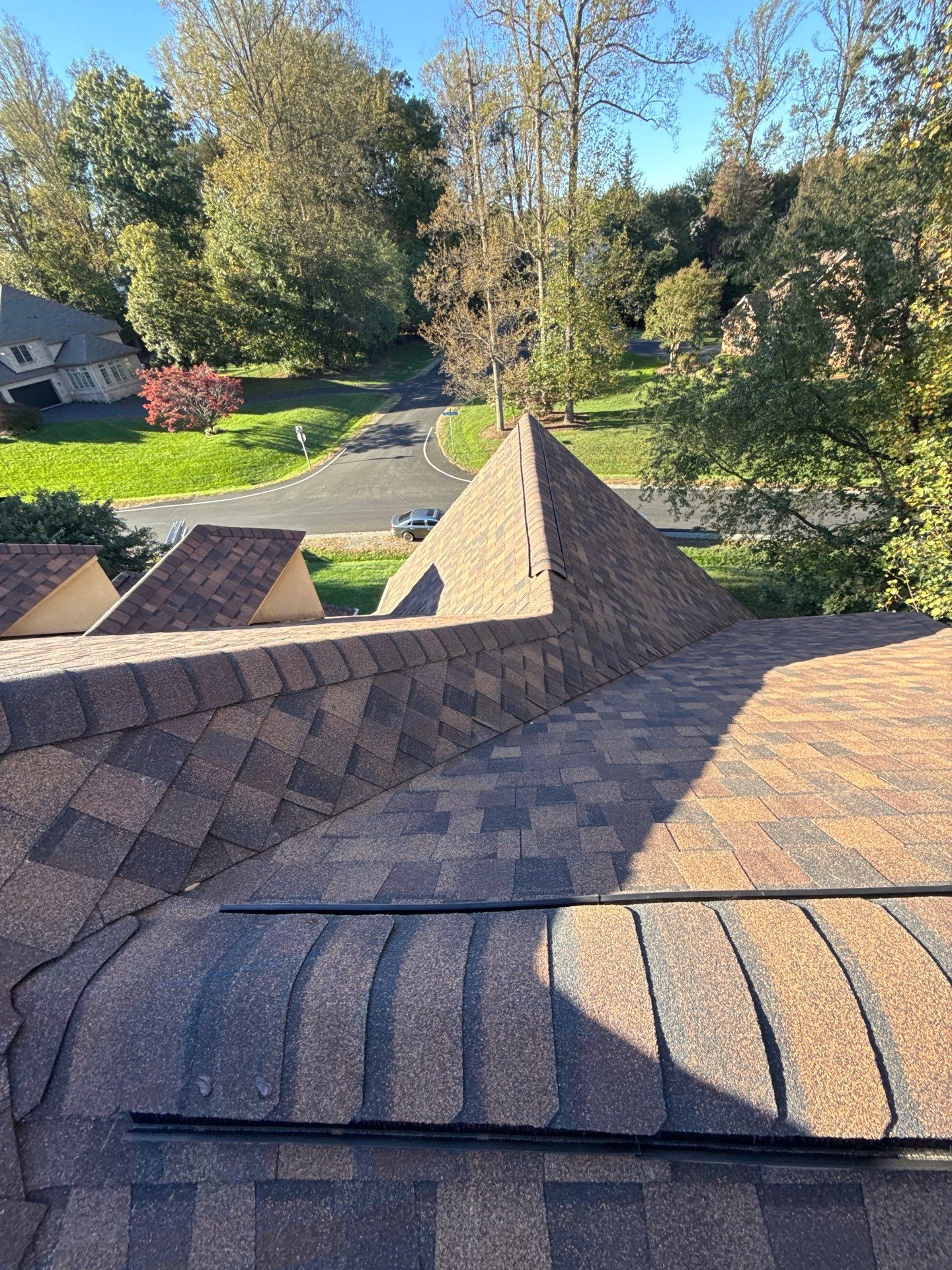 Great Falls : Residential Roof Replacement with CertainTeed Landmark Pro in Max Def Burnt Sienna  by RM Banning, Inc.