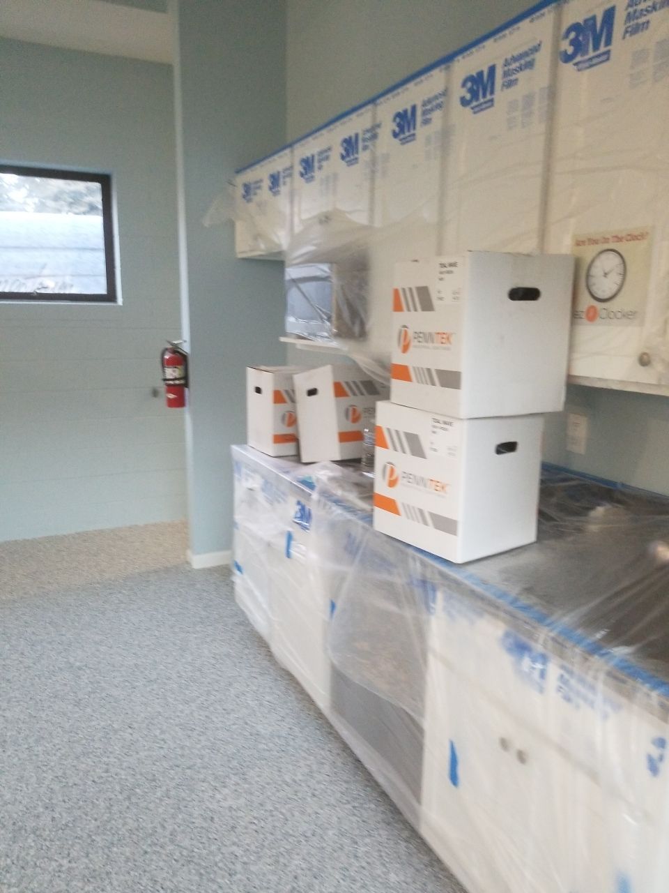Kennel Floor Coating and Wall Painting using Penntek by Spectrum Painting, LLC