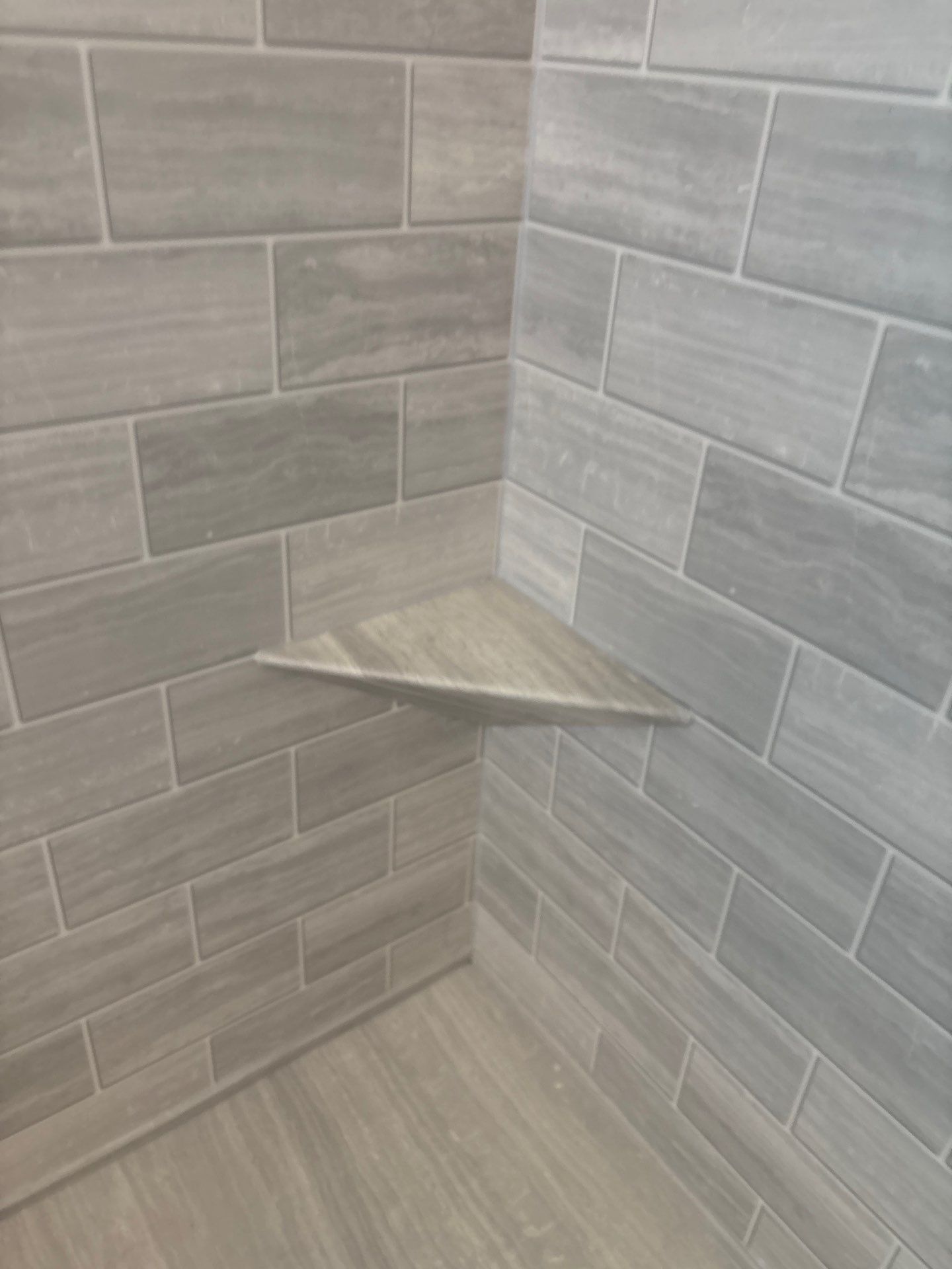 New walk in shower and tub in Kyle by Lane Lauritsen - The Hill Country, Texas