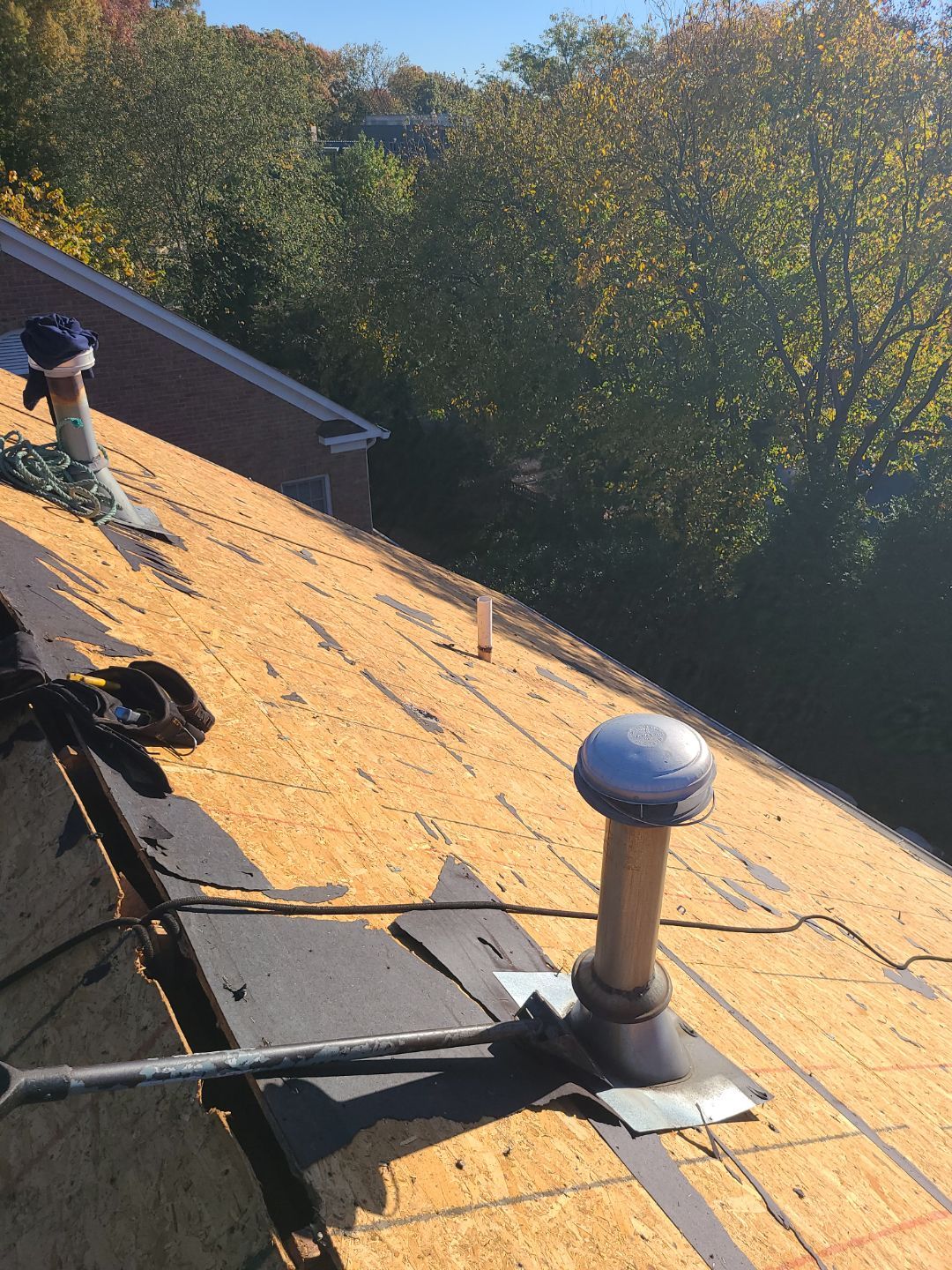 Alexandria: Residential Roof Replacement with CertainTeed Landmark Pro Designer Shingles in Max Def Moire Black by RM Banning, Inc.