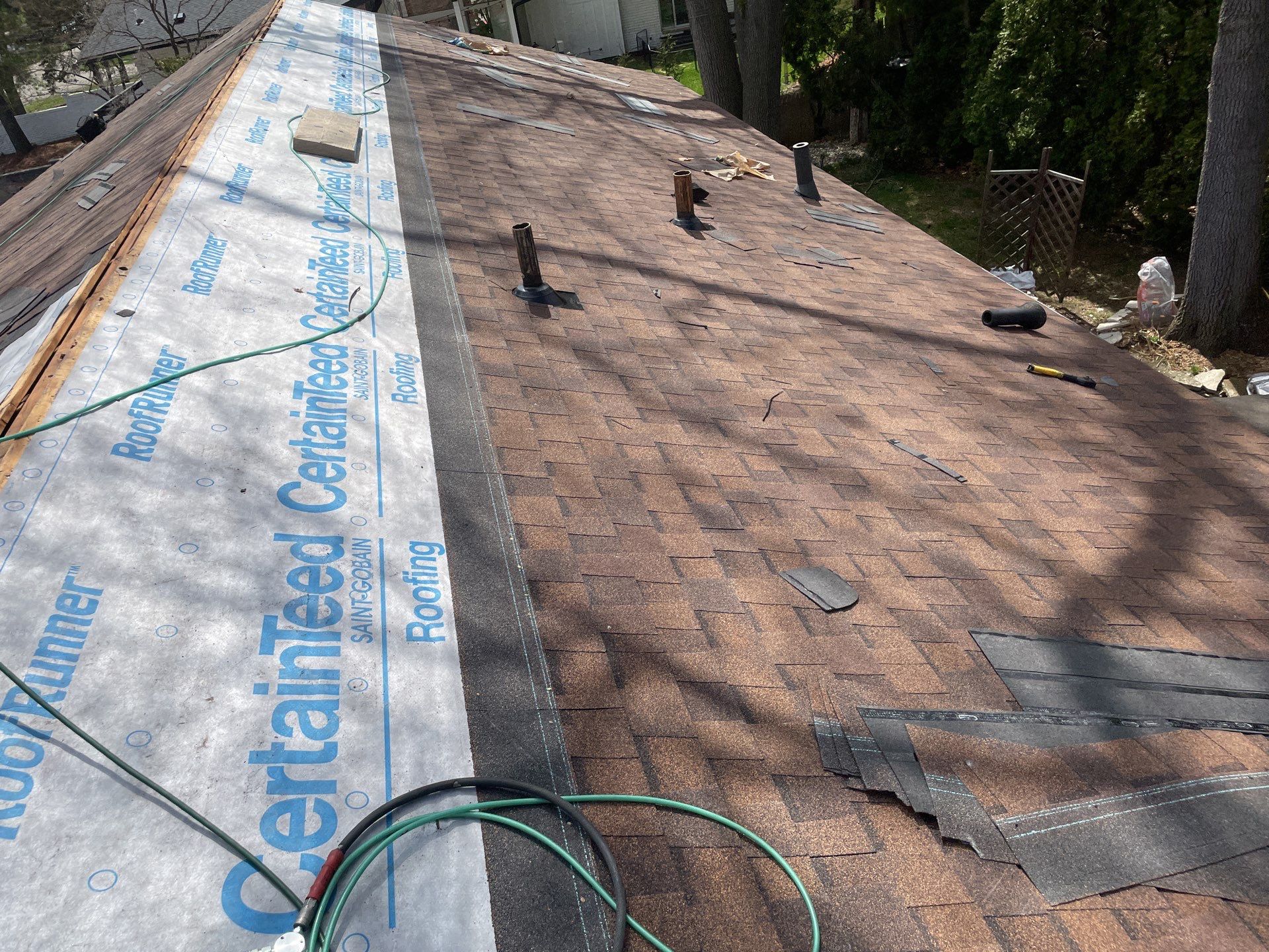 Roof Replacement using CertainTeed Landmark by 180 Contractors