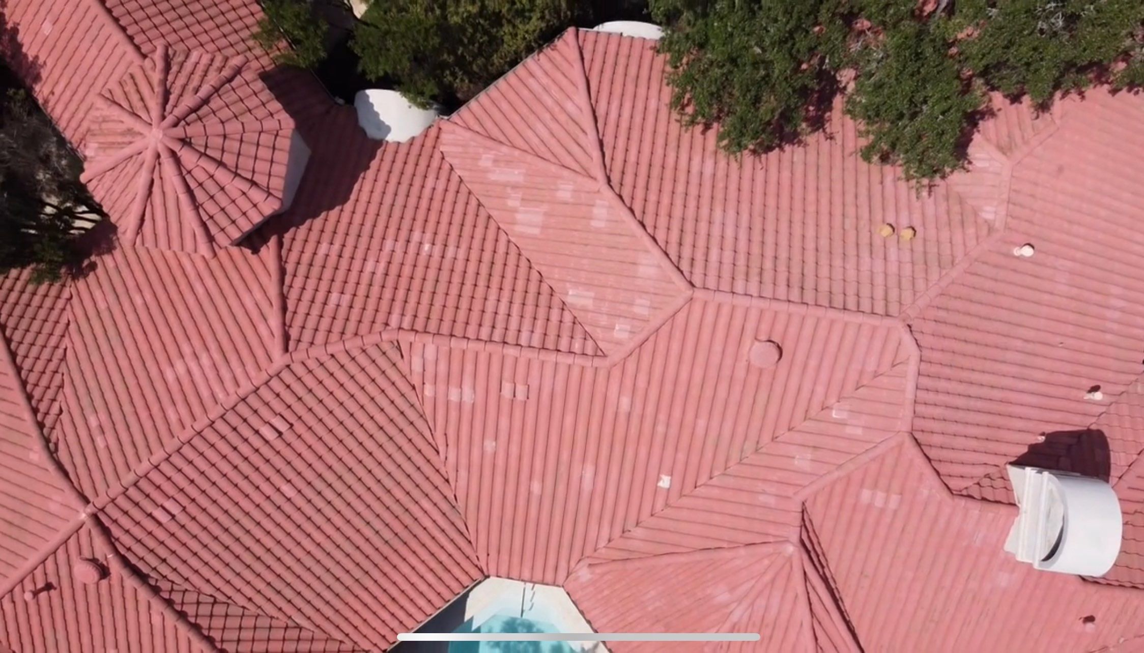 Tile Roof Wash Project in San Antonio by Bright Choice