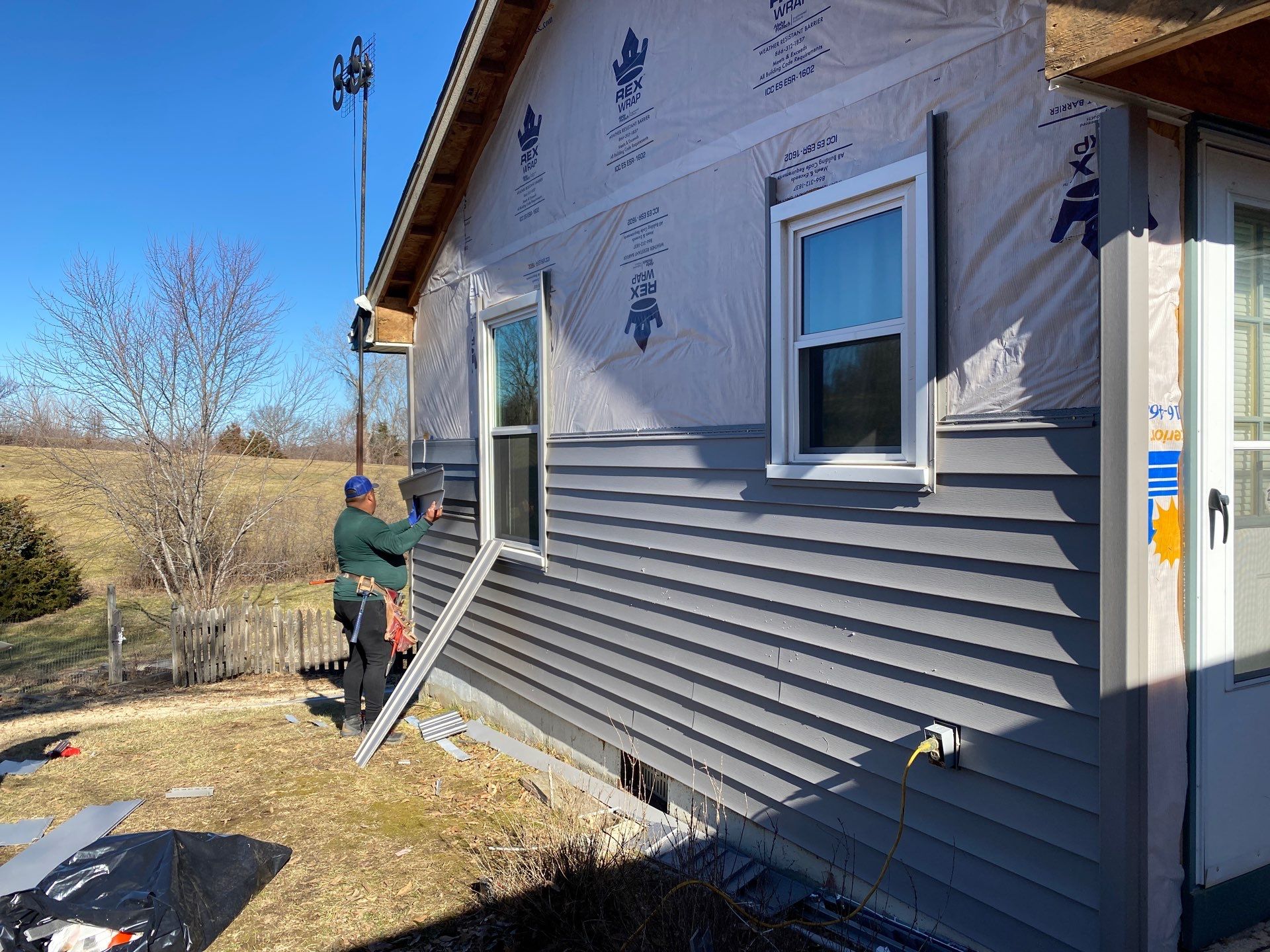 Siding Installation using Exterior Portfolio Vinyl Siding by EEC Windows, Siding & Roofing