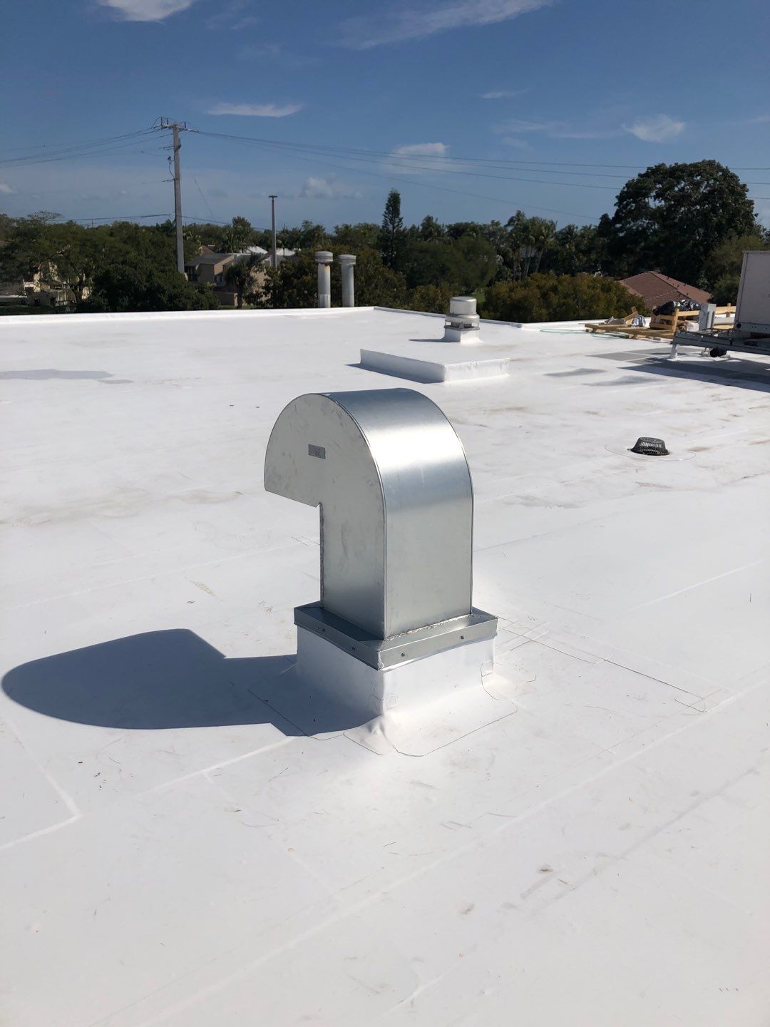 Commercial Re-Roof using GAF TPO by First Due Roofing