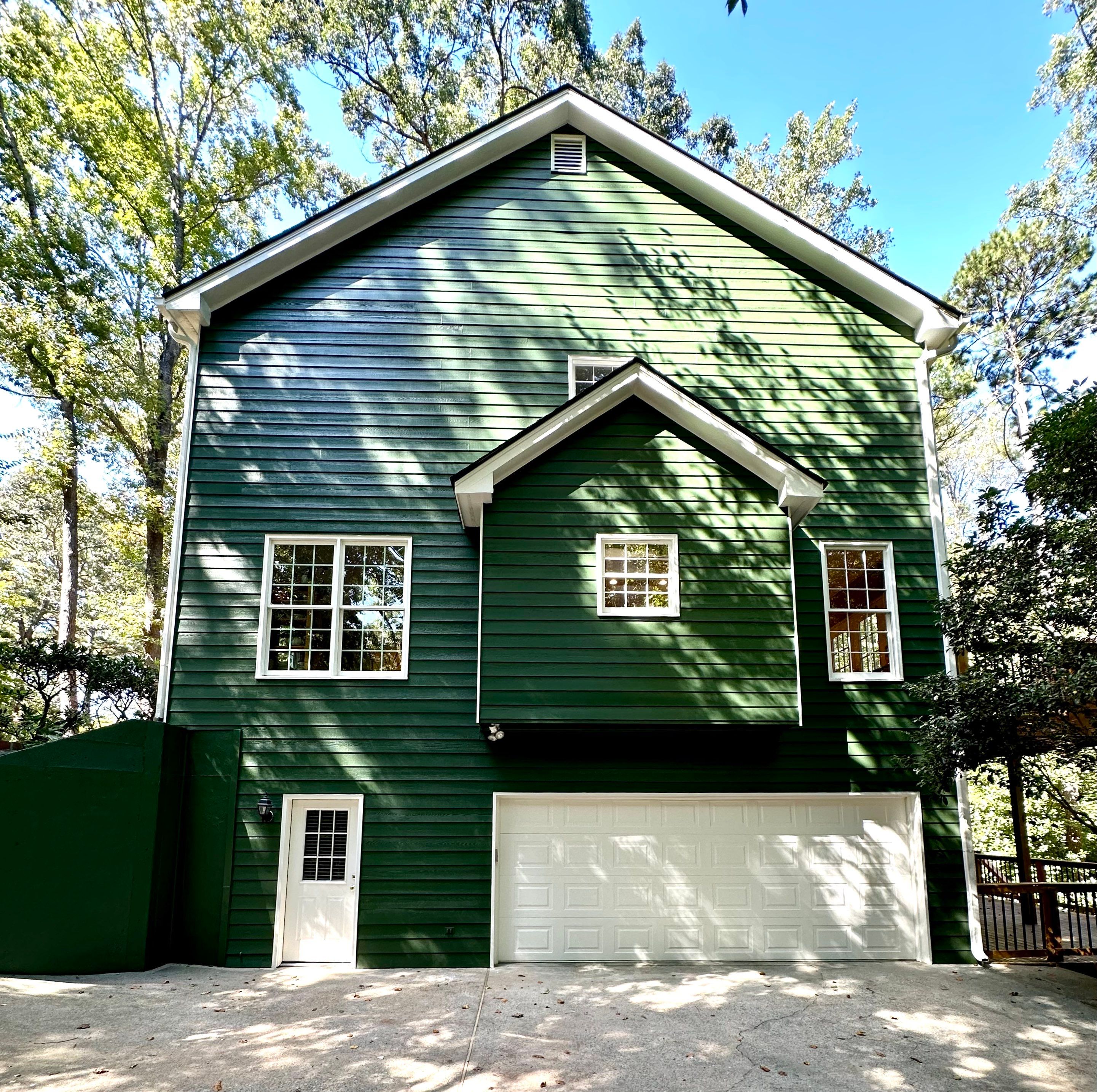 From Faded Beige to Bright Green by Atlanta's Paint Doctor