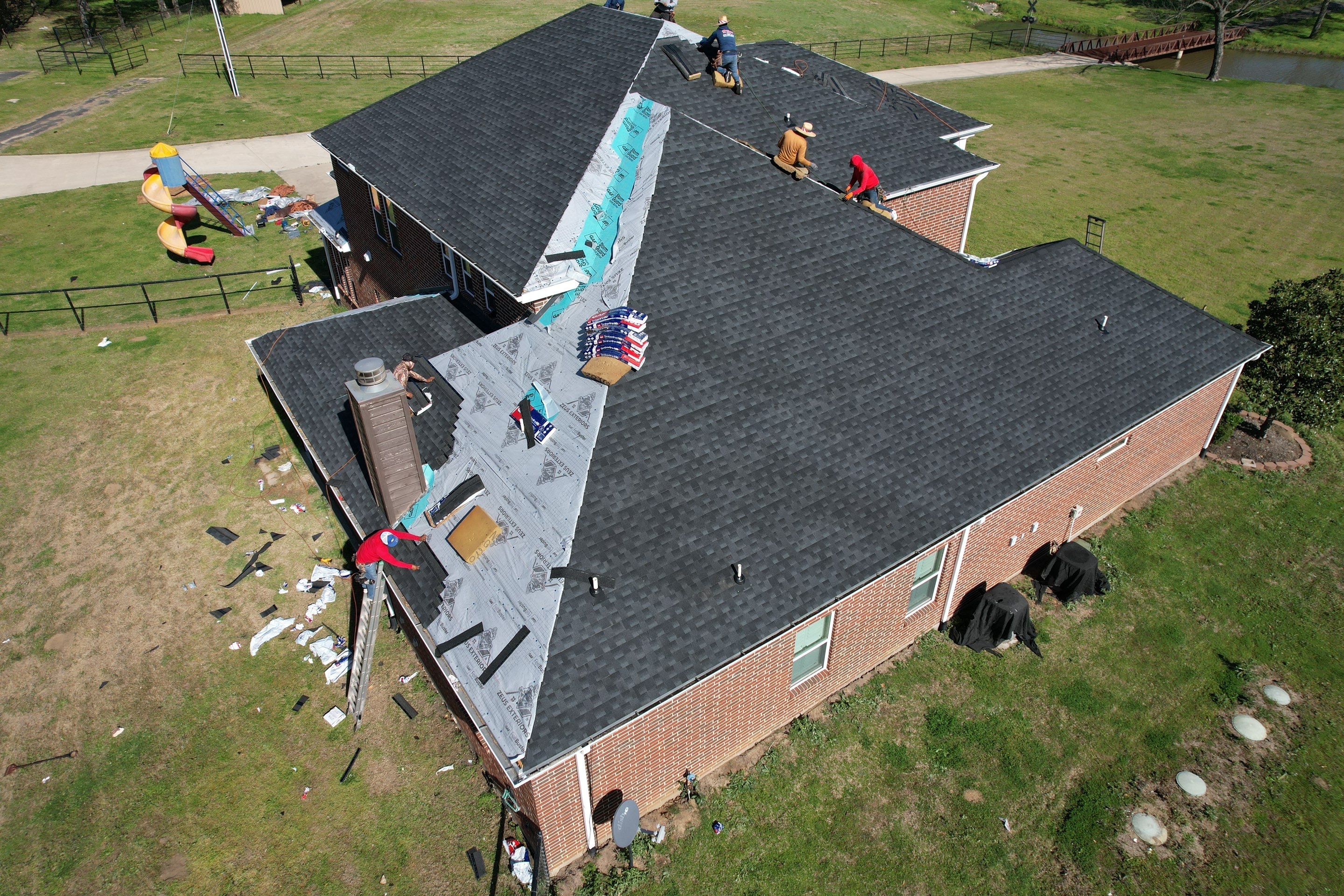 Project in Caddo Mills  by Zeus Exteriors