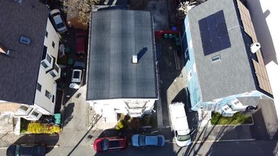 Residential Rubber Roofing -2 Story Home 