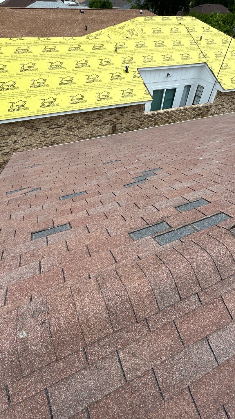 Mission Roof Project  by Bison Roofing  
