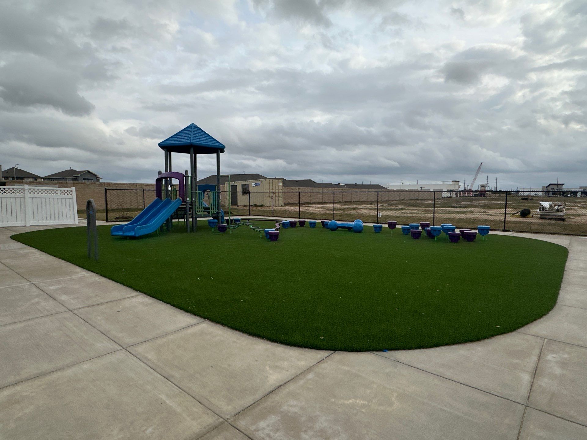 Everbook Sunterra Playground Equipment & Turf Install by Southwest Greens Midwest