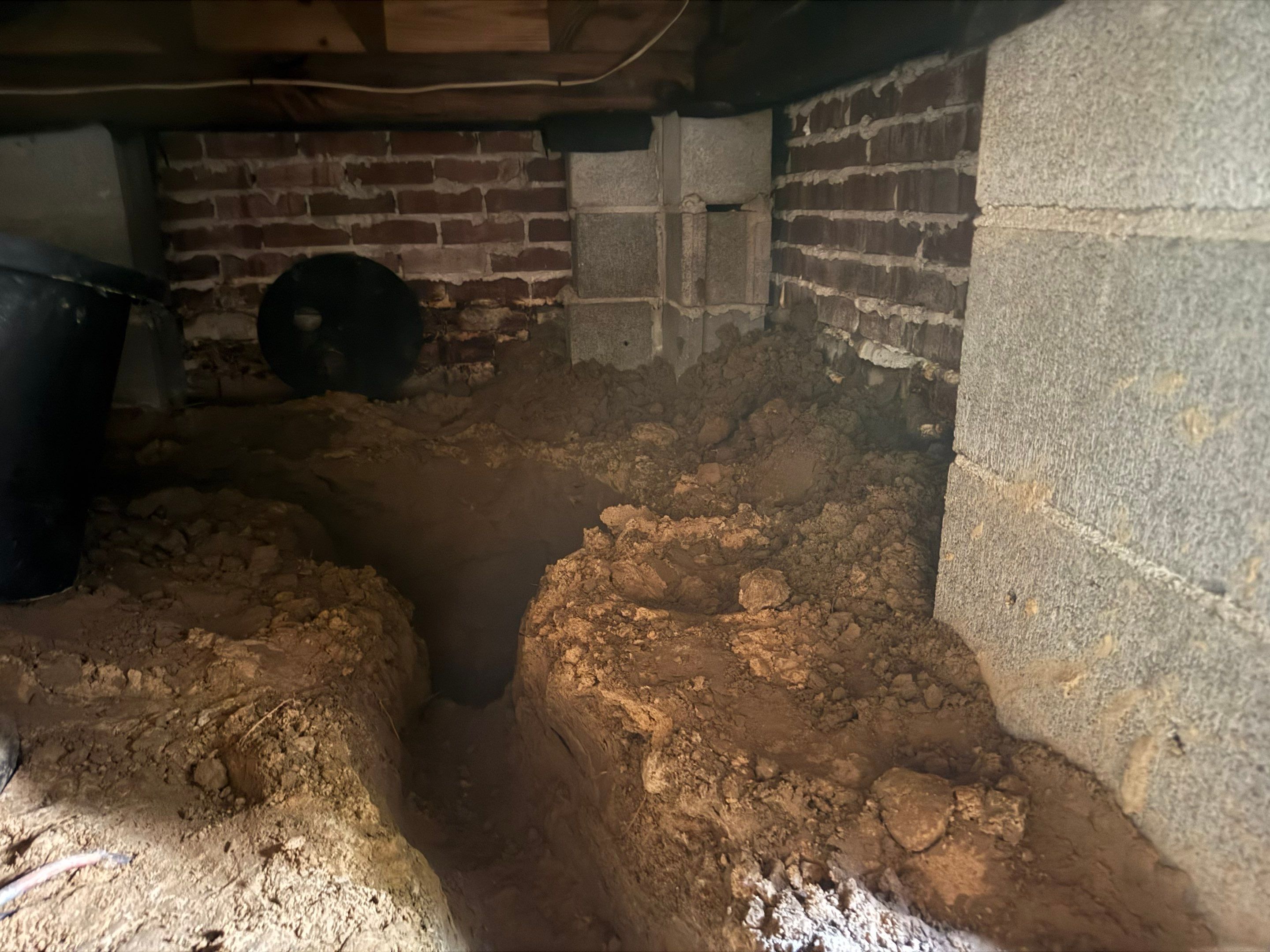 Project in Suffolk by Patriot Crawl Space Repairs