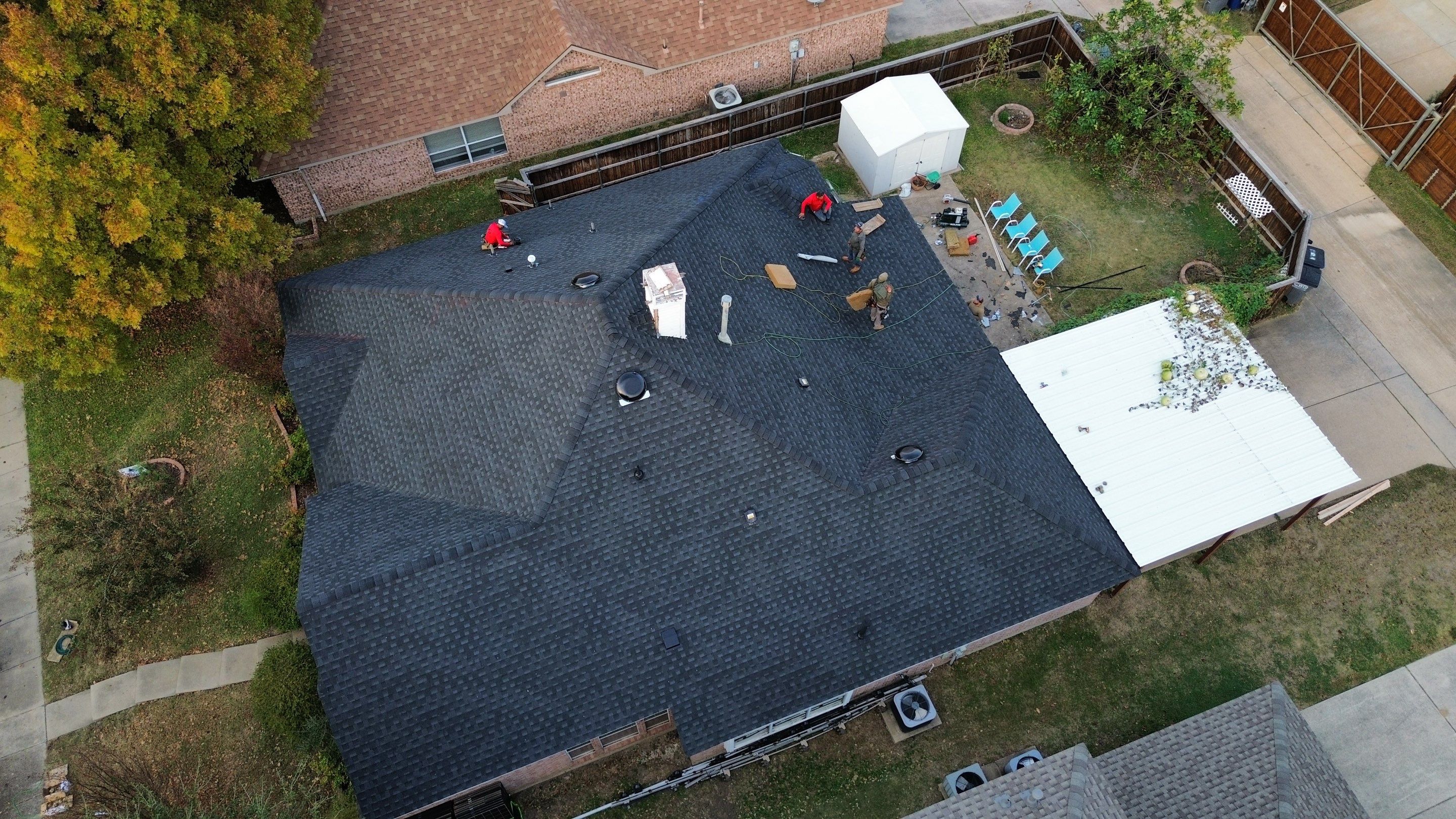 Project in Allen  by Zeus Exteriors