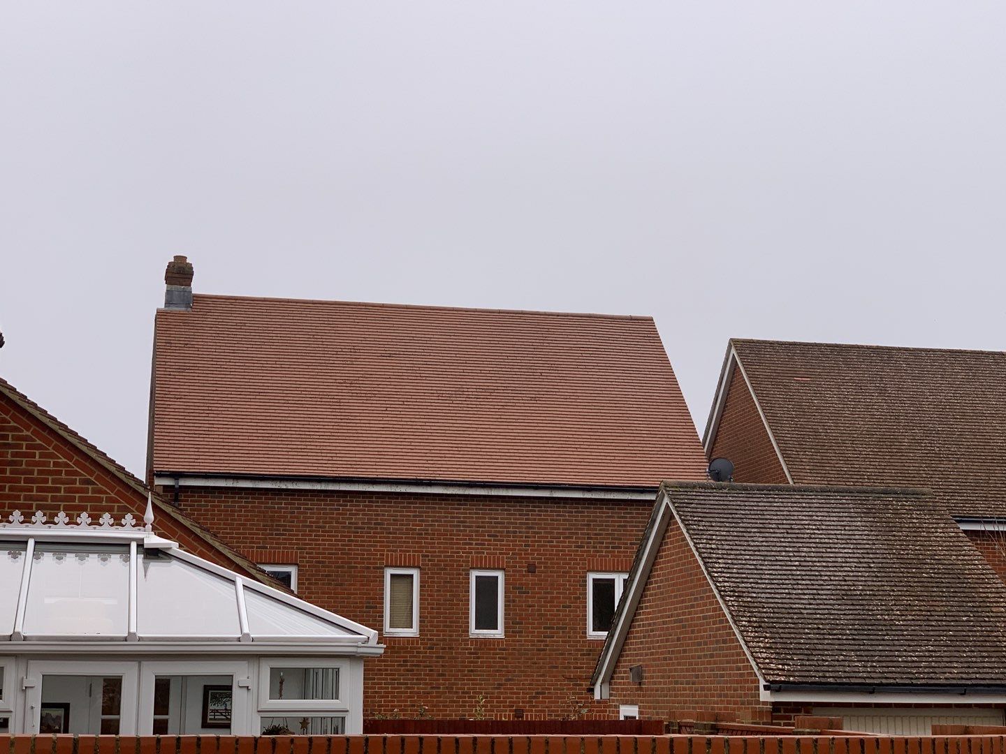Roof Clean using Mosmatic FSC and Biocide by Ges Exterior Cleaning ltd