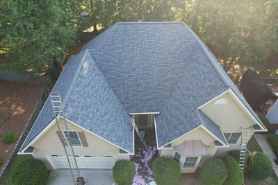 Residential Roof Replacement using Owens Corning Estate Gray