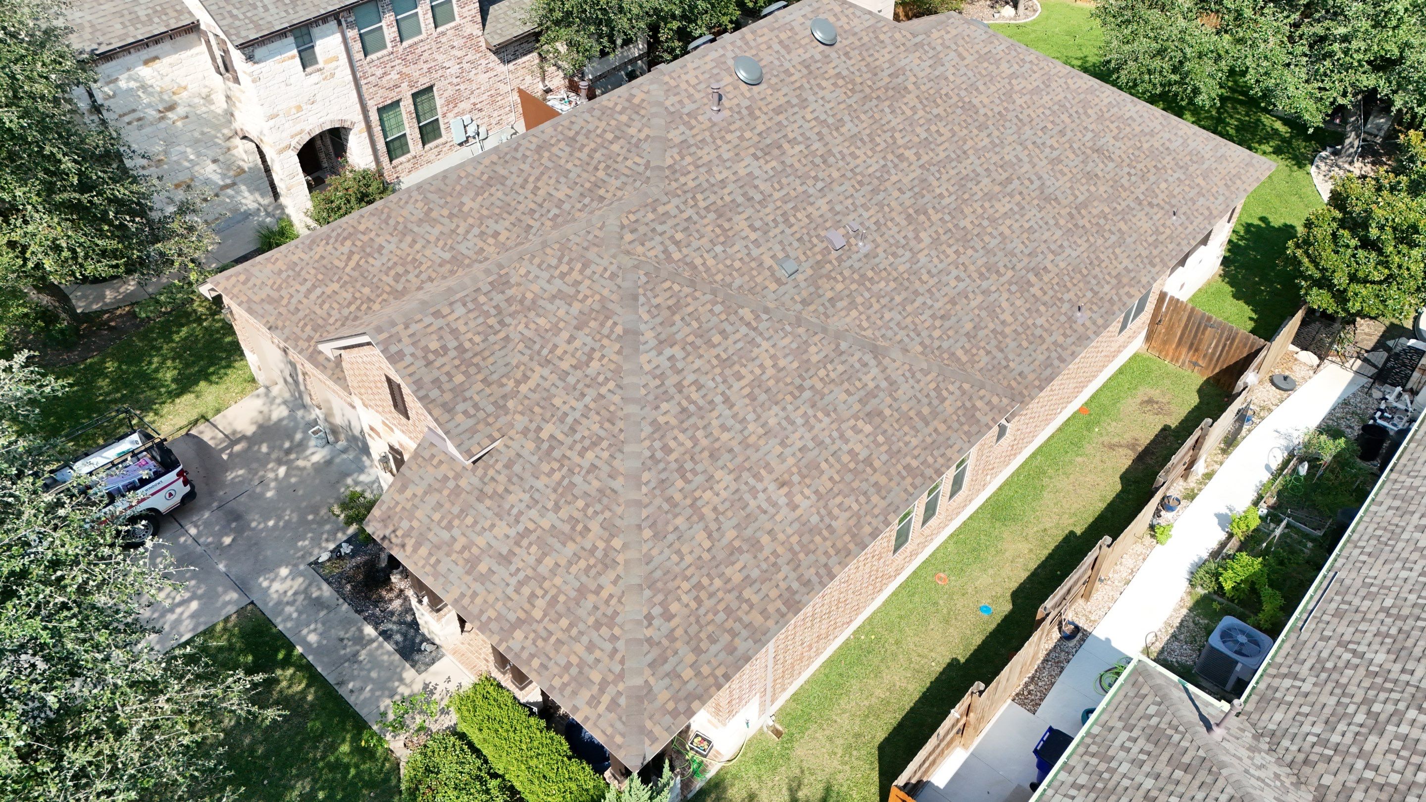 Residential Roof Replacement using Owens Corning - Duration - Teak by Action Exteriors