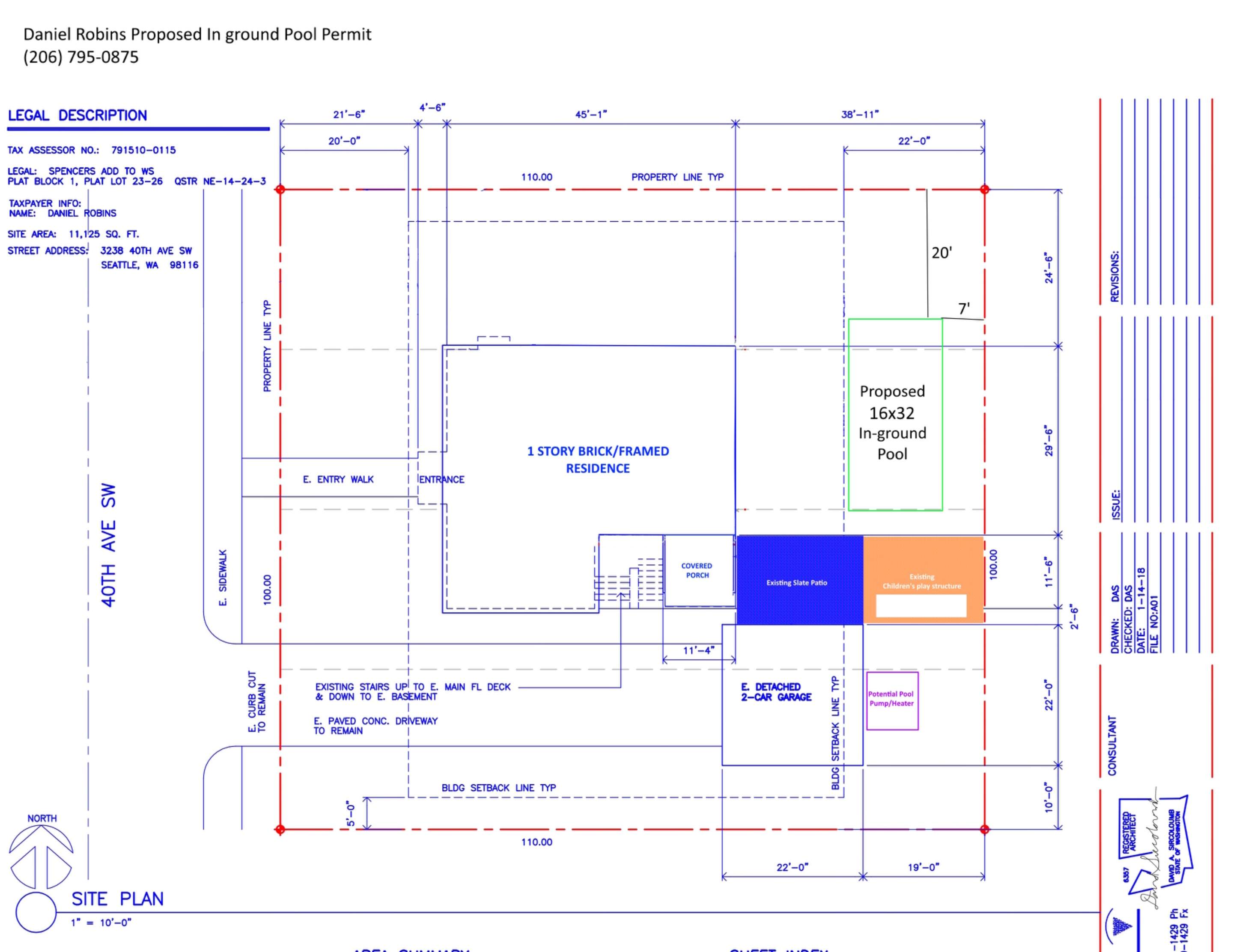 Seattle In-Ground Pool Site Planning & Permit Support by Sound Tree Care LLC