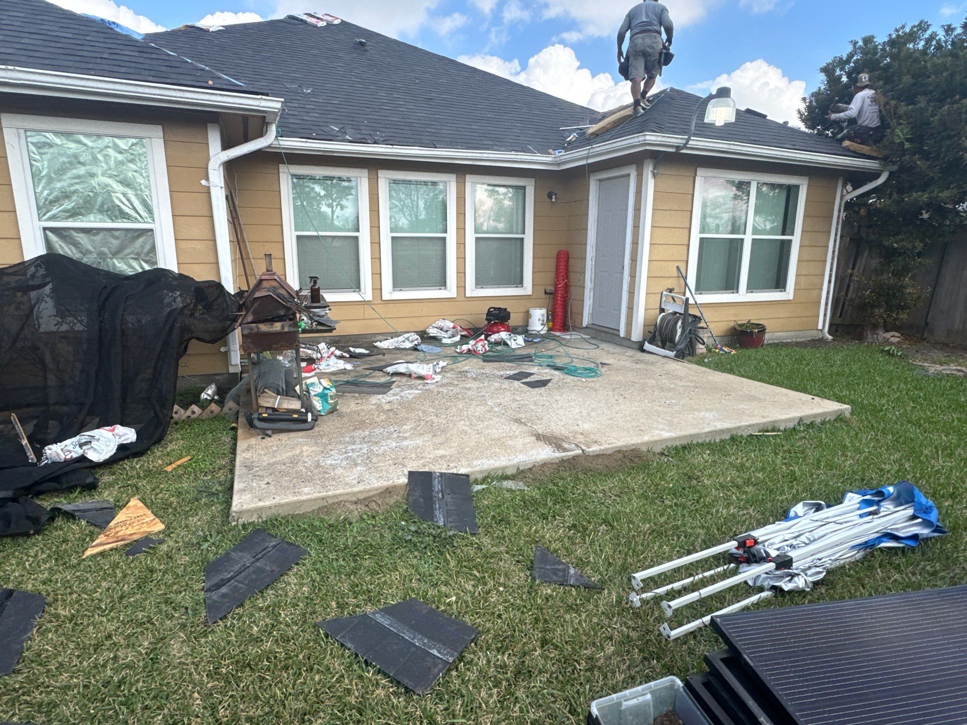 Project in Houston by Proud Roofing