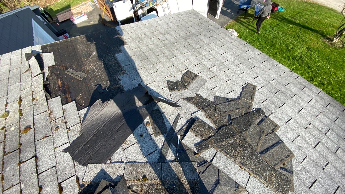 Residential Roofing Installation using GAF Timberline HDZ by Sensible Home Solutions
