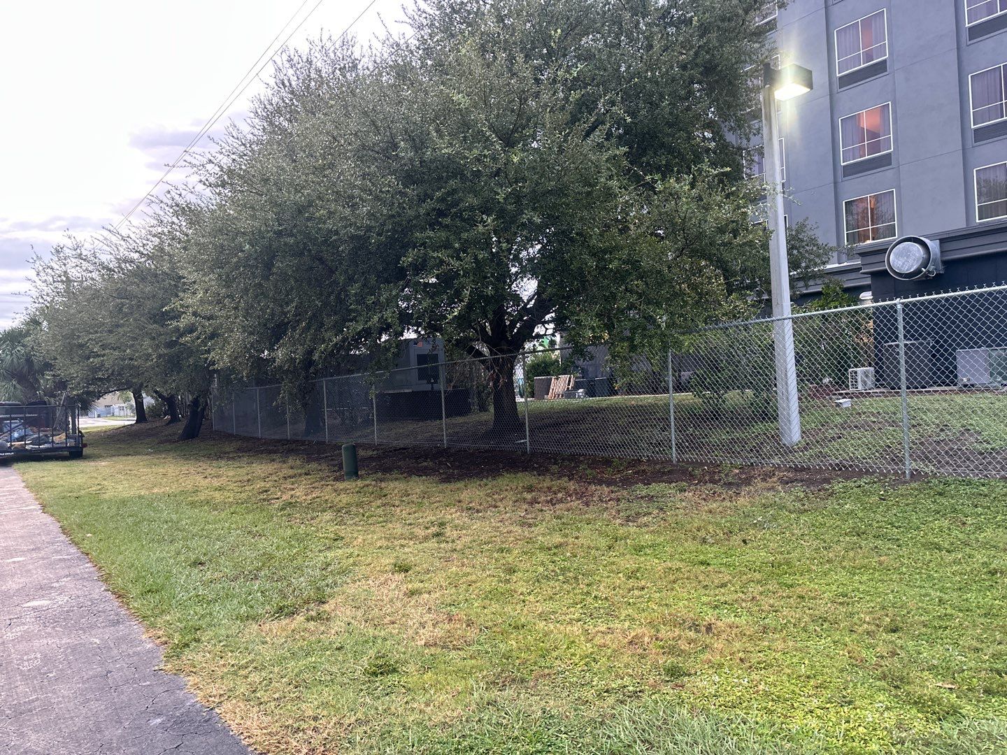 Commercial Chainlink Perimeter Fence Installation  by Asap fence and gates, LLC