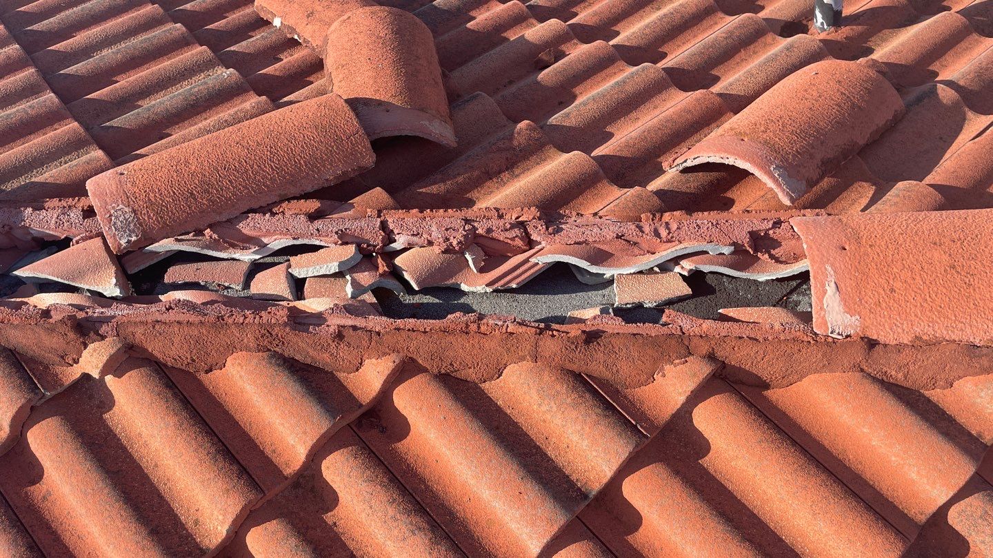 Residential Roofing Repair using Concrete Tile by Four Peaks Roofing