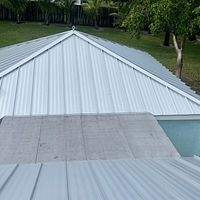 24ga 1.5" Mechanical Seam Mill Finish by Total Roofing System The Metal Roof Experts