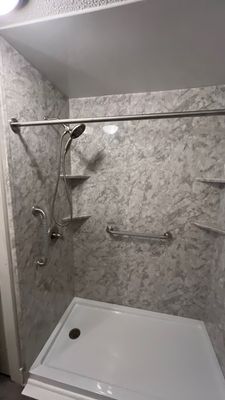 Tub to Walk-In Shower Installation in East Windsor, CT 