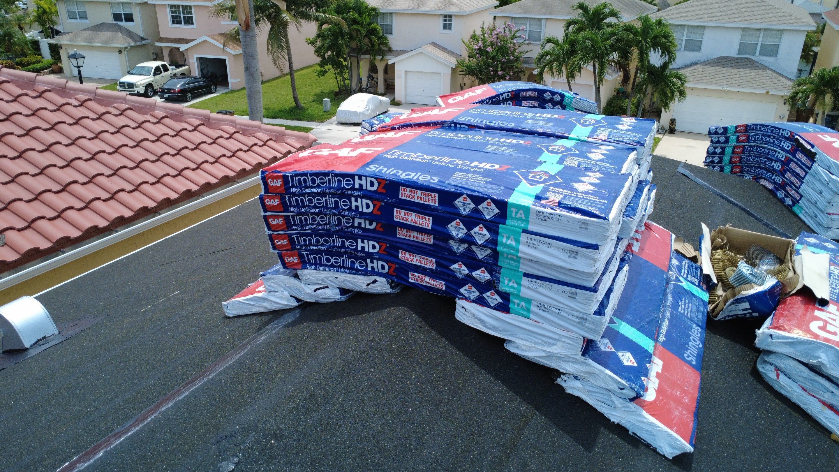 Residential Roofing Installation using GAF by BLUES BROTHERS ROOFING