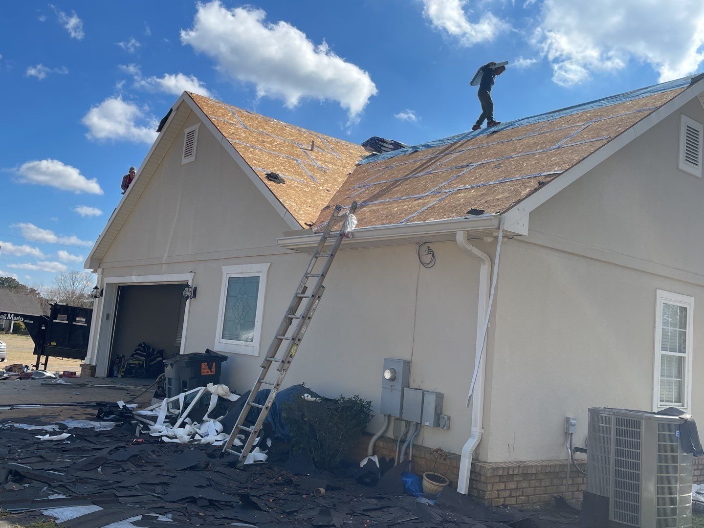 Residential Roofing Installation using Roof Replacement by American Roofing & Construction LLC